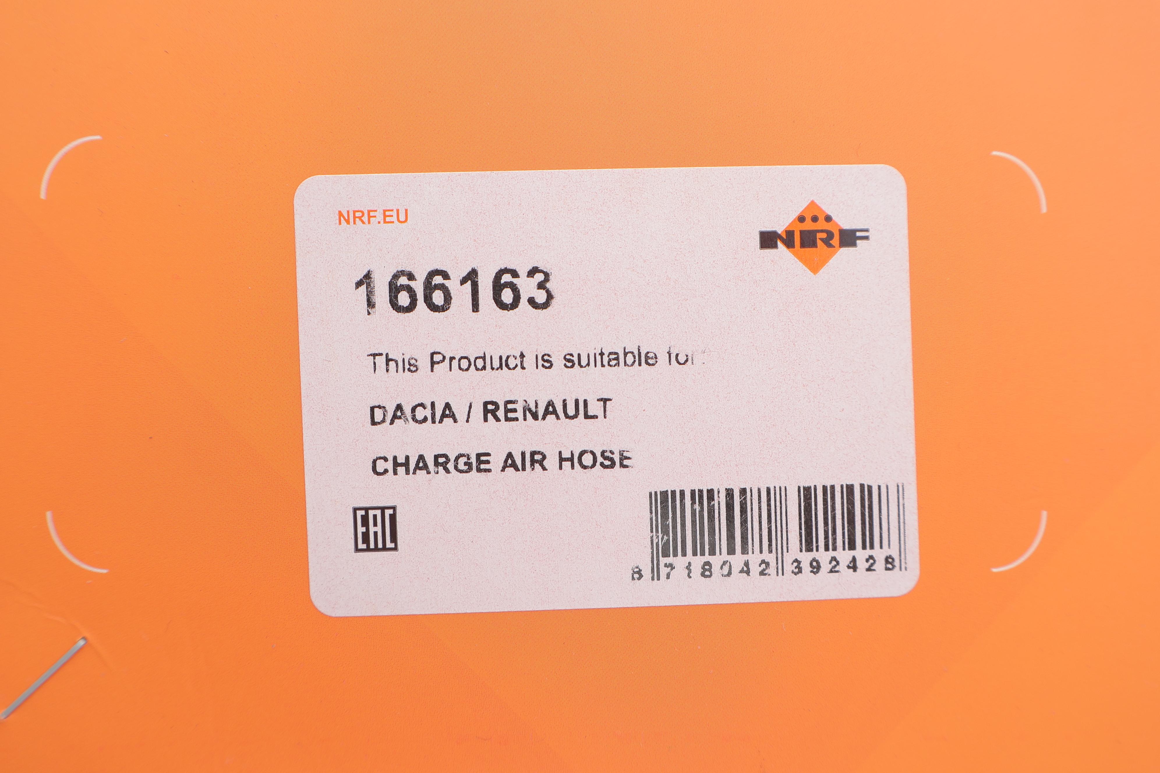 Патрубок інтеркулера Dacia Duster/Renault Clio IV 1.5dCi 13-