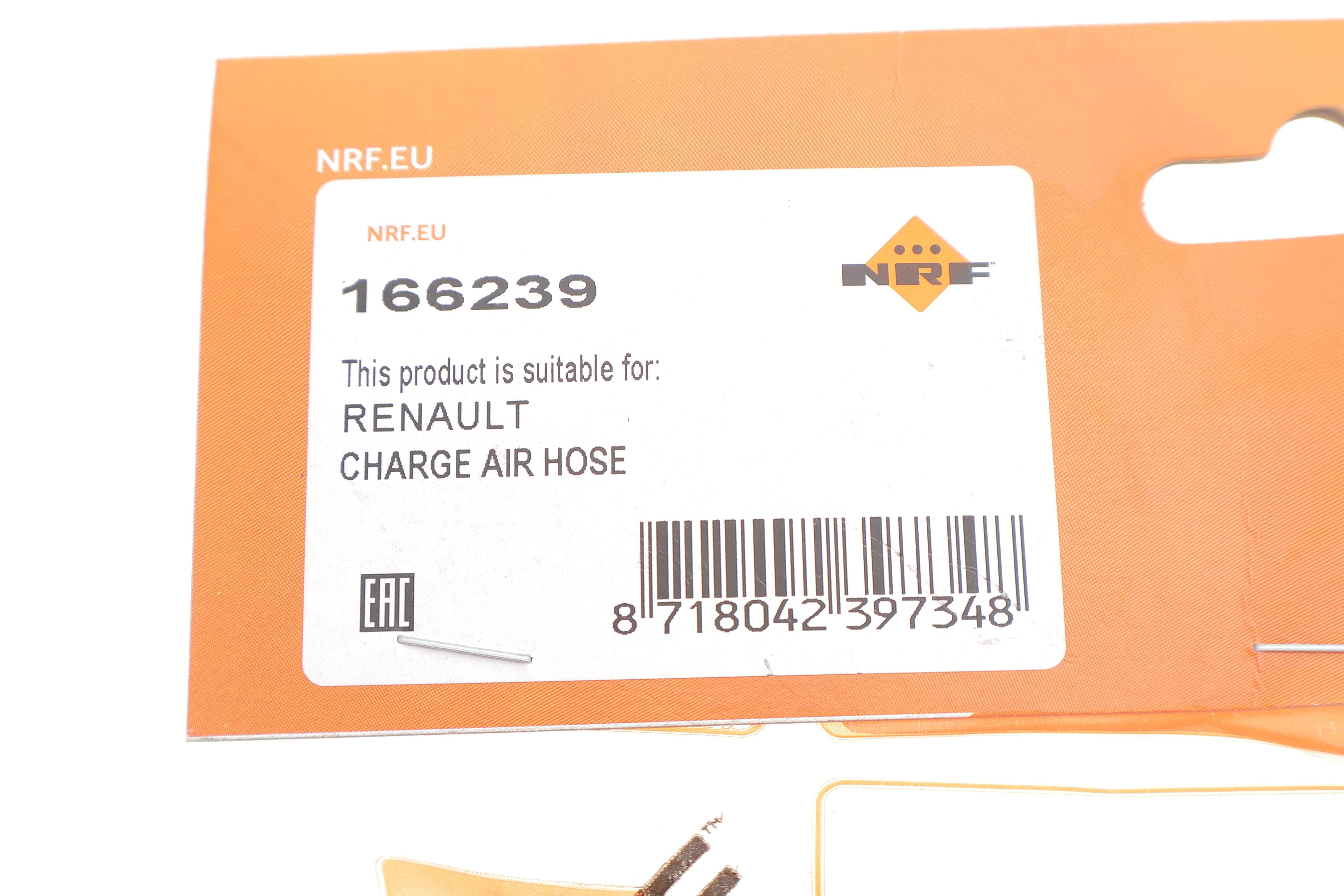 Патрубок інтеркулера (R) Renault Clio IV 1.2 TCe 13-