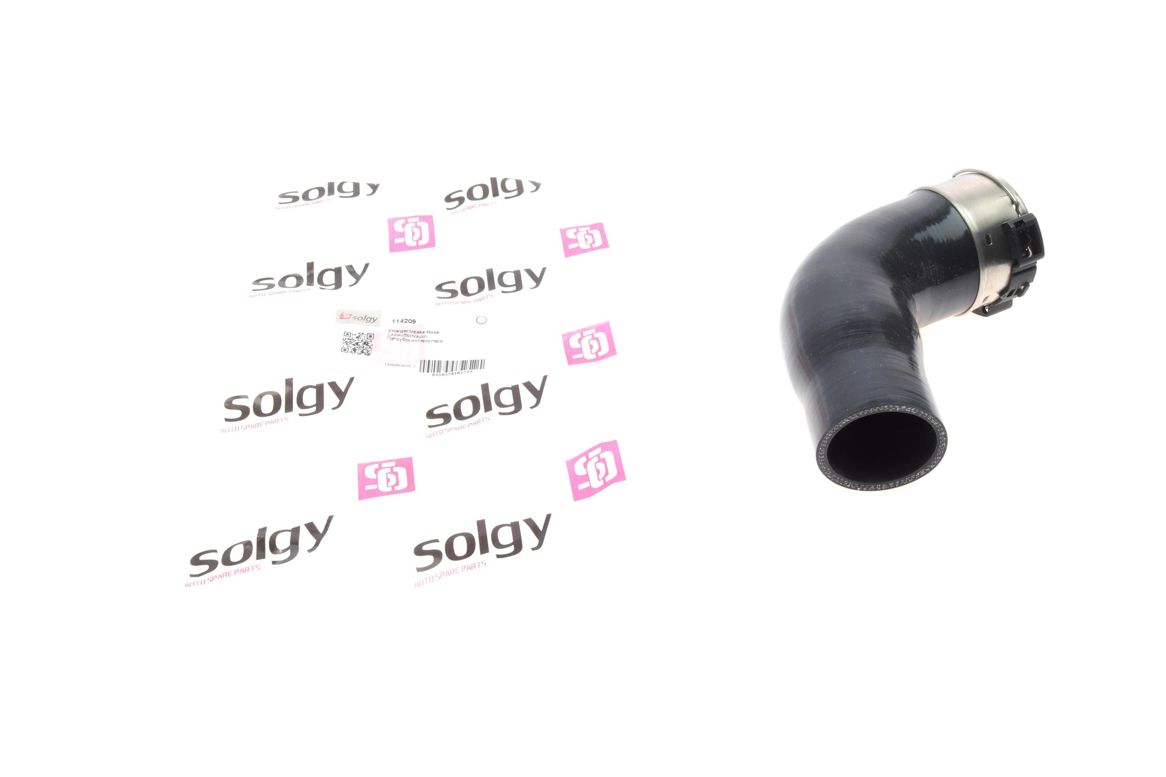 Патрубок інтеркулера (короткий) Renault Megane IV/Scenic IV 1.6 dCi 15-