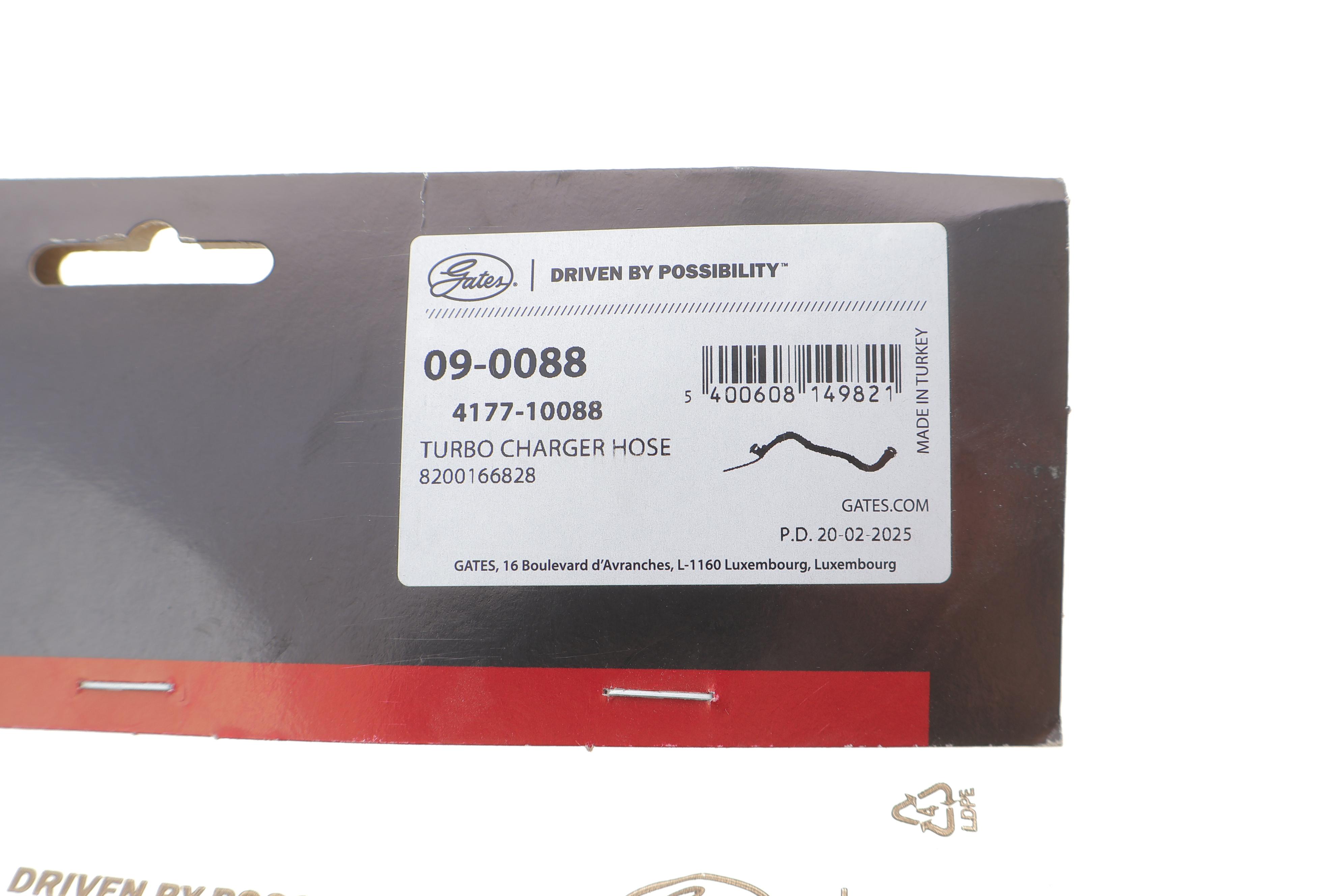 Патрубок інтеркулера Renault Megane 1.5dCi 02-10