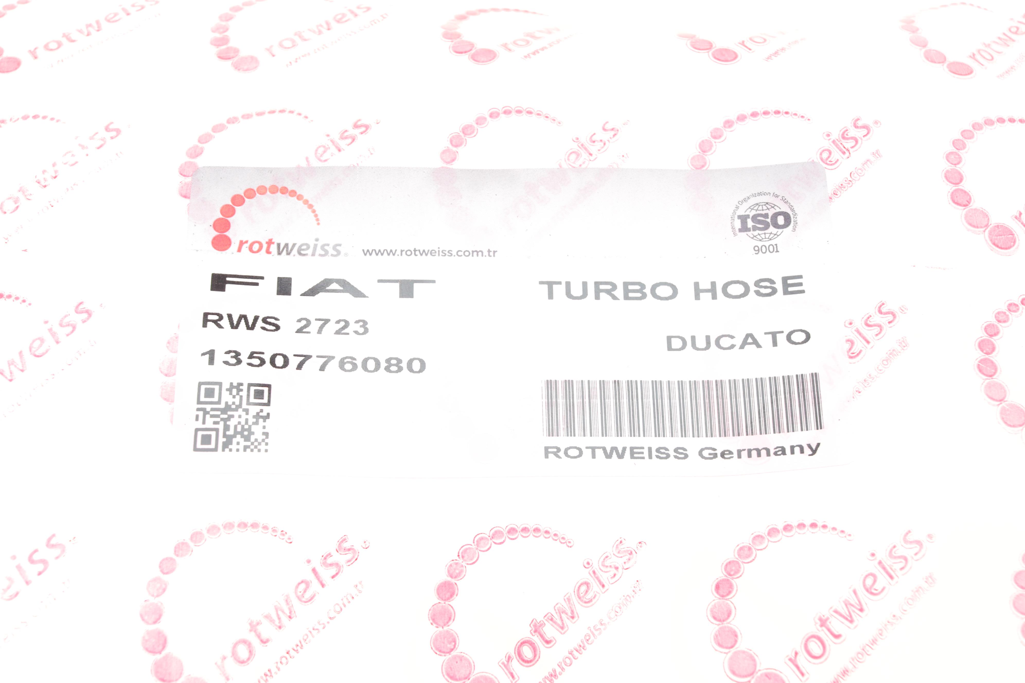 Патрубок інтеркулера (R) Fiat Ducato 2.3JTD 06-