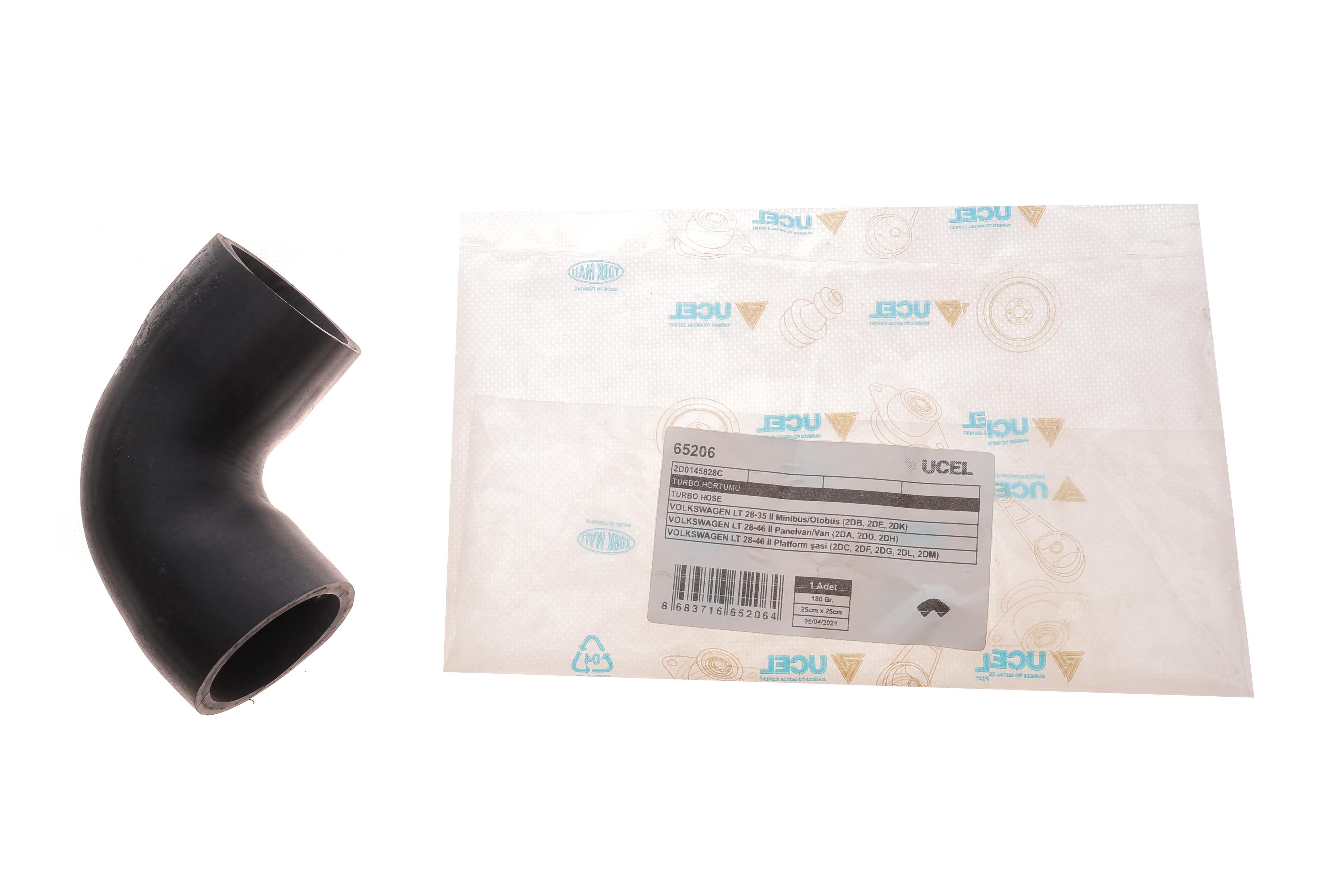 Патрубок інтеркулера VW LT 2.8TDI 97-07