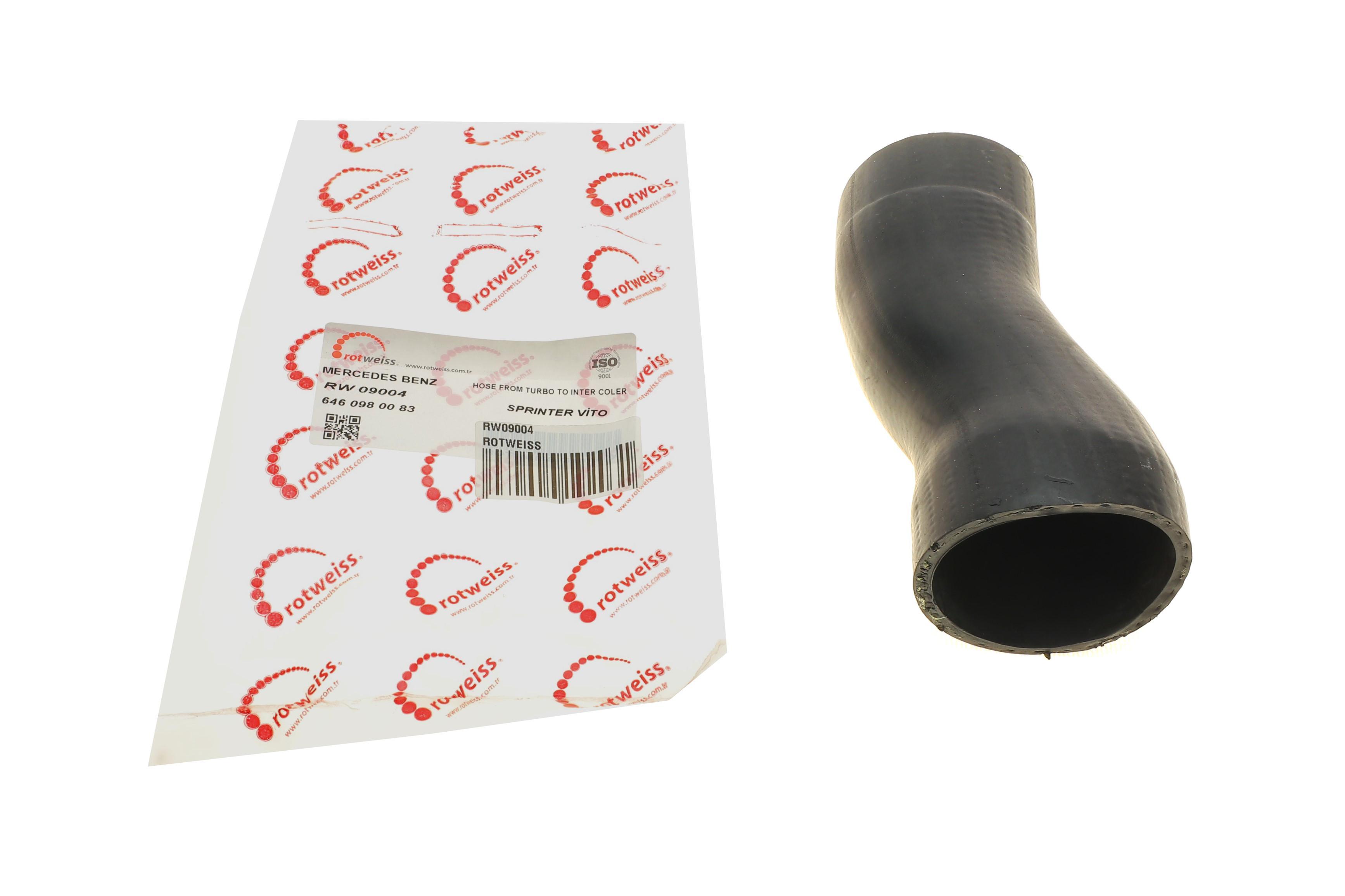 Патрубок інтеркулера MB Sprinter 2.2CDI 06-/Vito (W639) 03- (OM646)