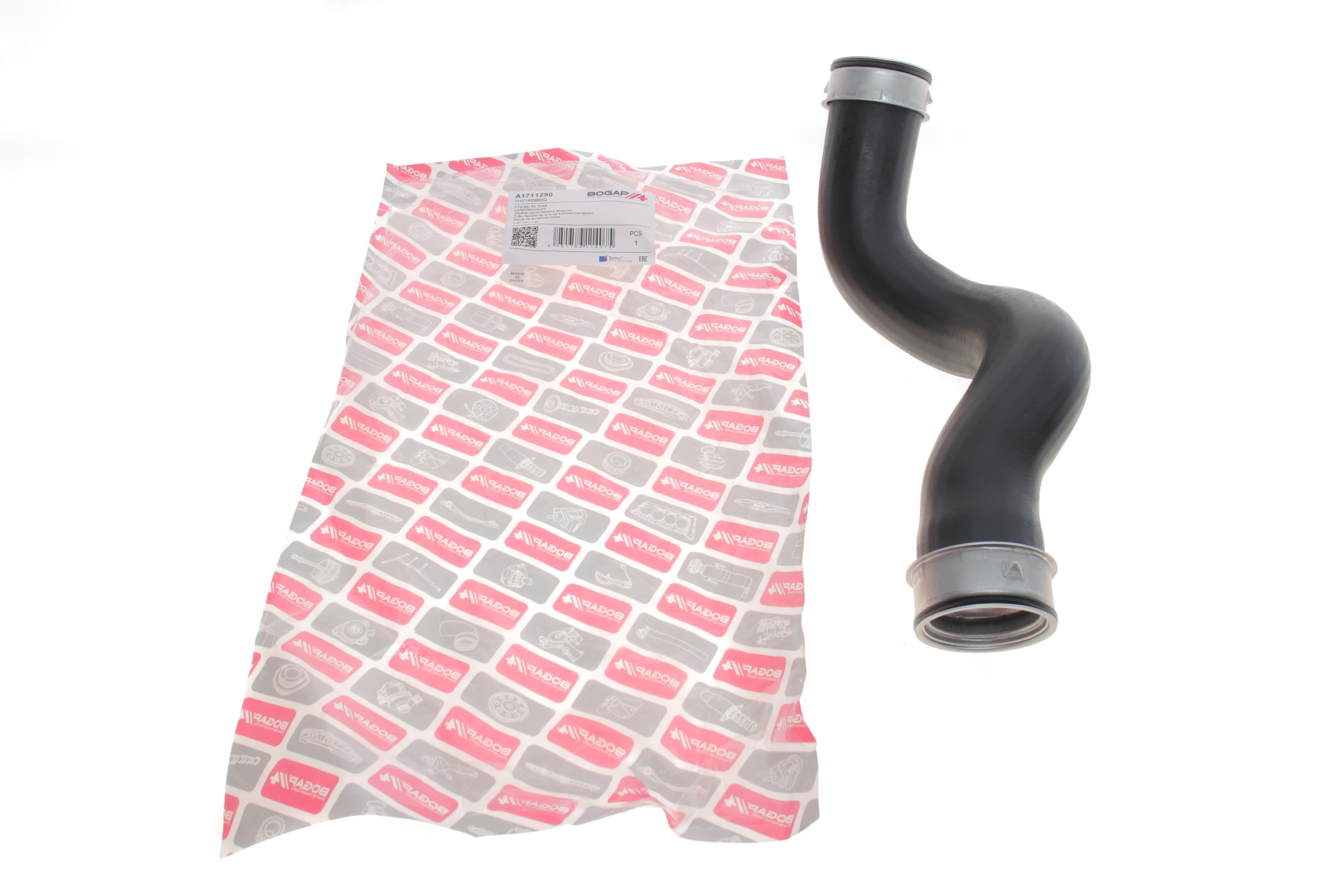 Патрубок інтеркулера VW T5 1.9TDI 03-09