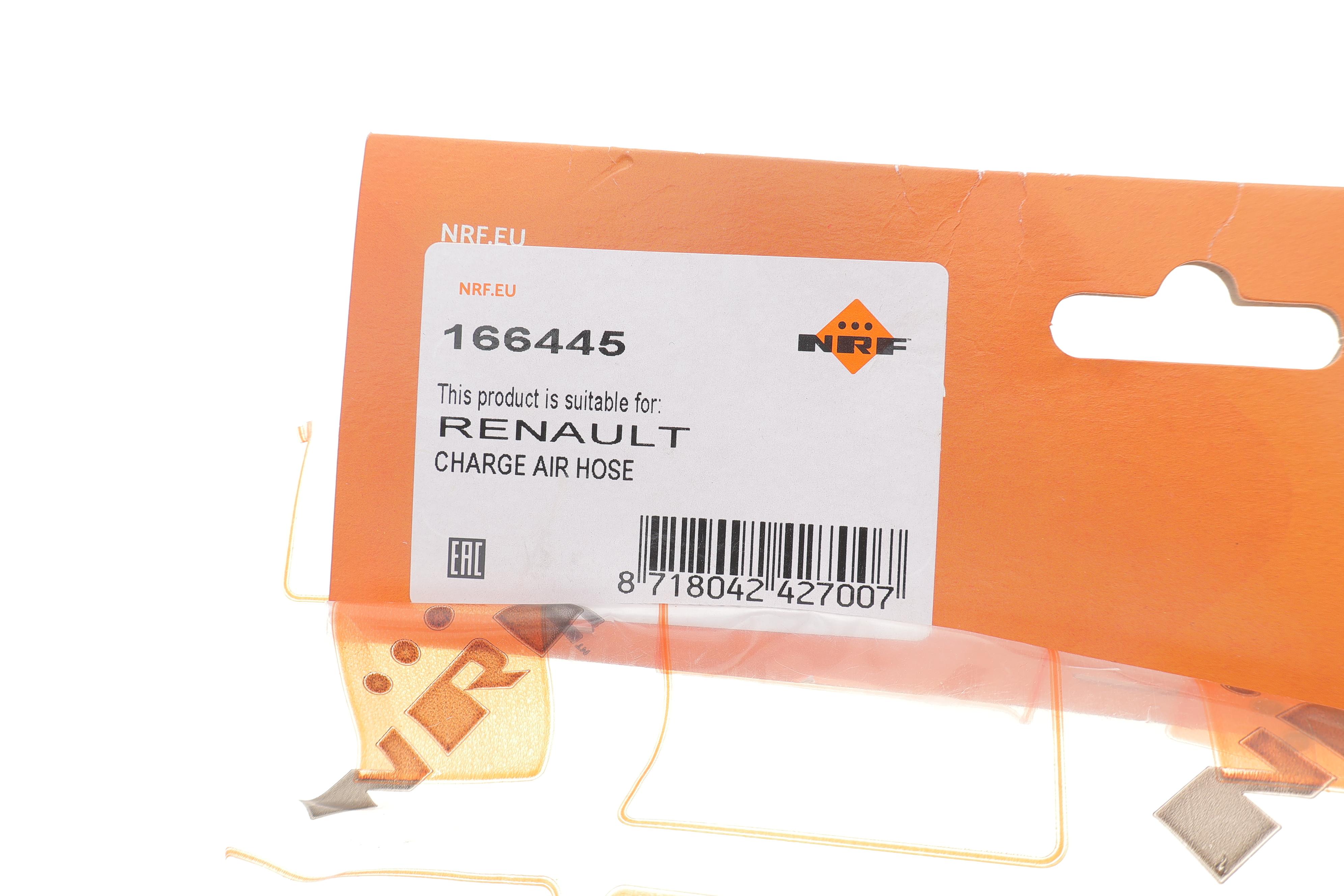 Патрубок інтеркулера Renault Kangoo 1.5 dCi 09- (K9K)