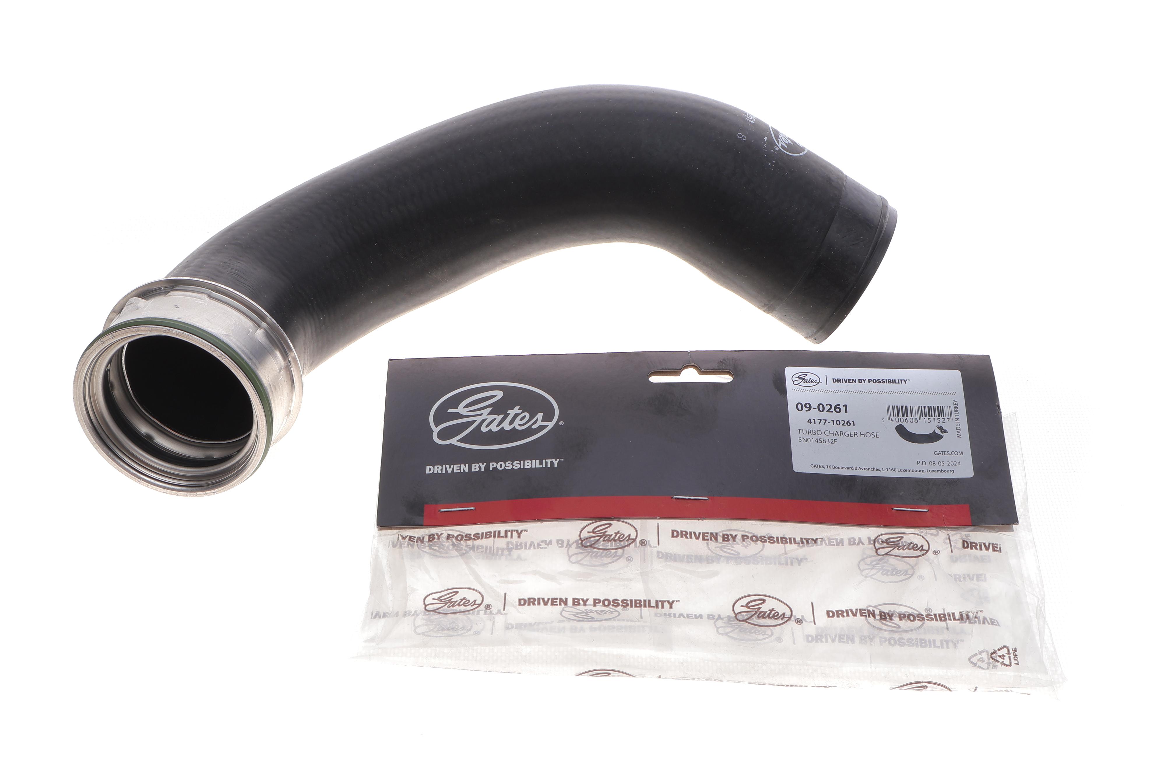 Патрубок інтеркулера (нижній) (L) VW Tiguan 2.0 TDI 07-18