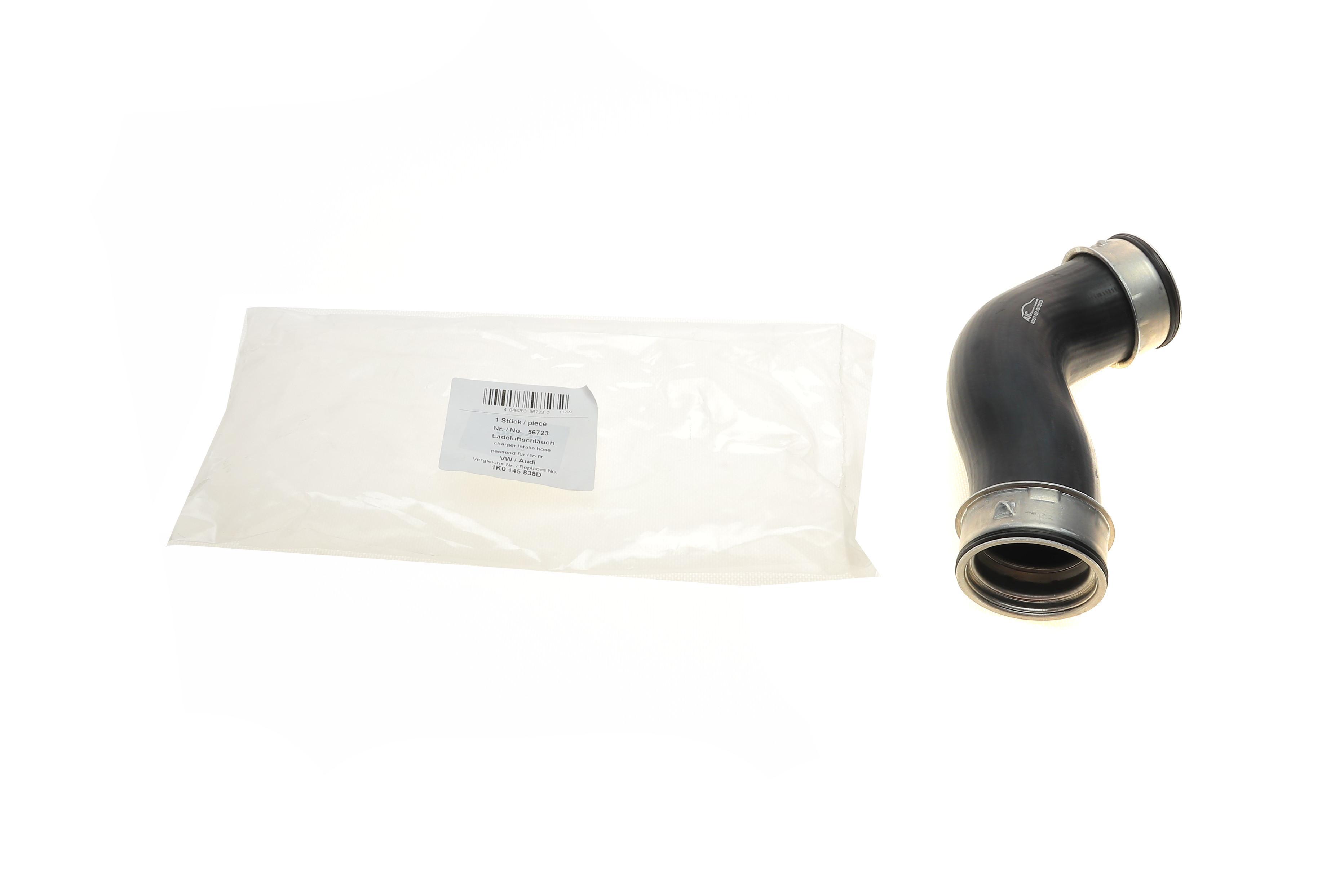 Патрубок інтеркулера (нижній) (L) Audi A3/Skoda Octavia/SuperB/VW Golf/Jetta/Passat 2.0D 03-