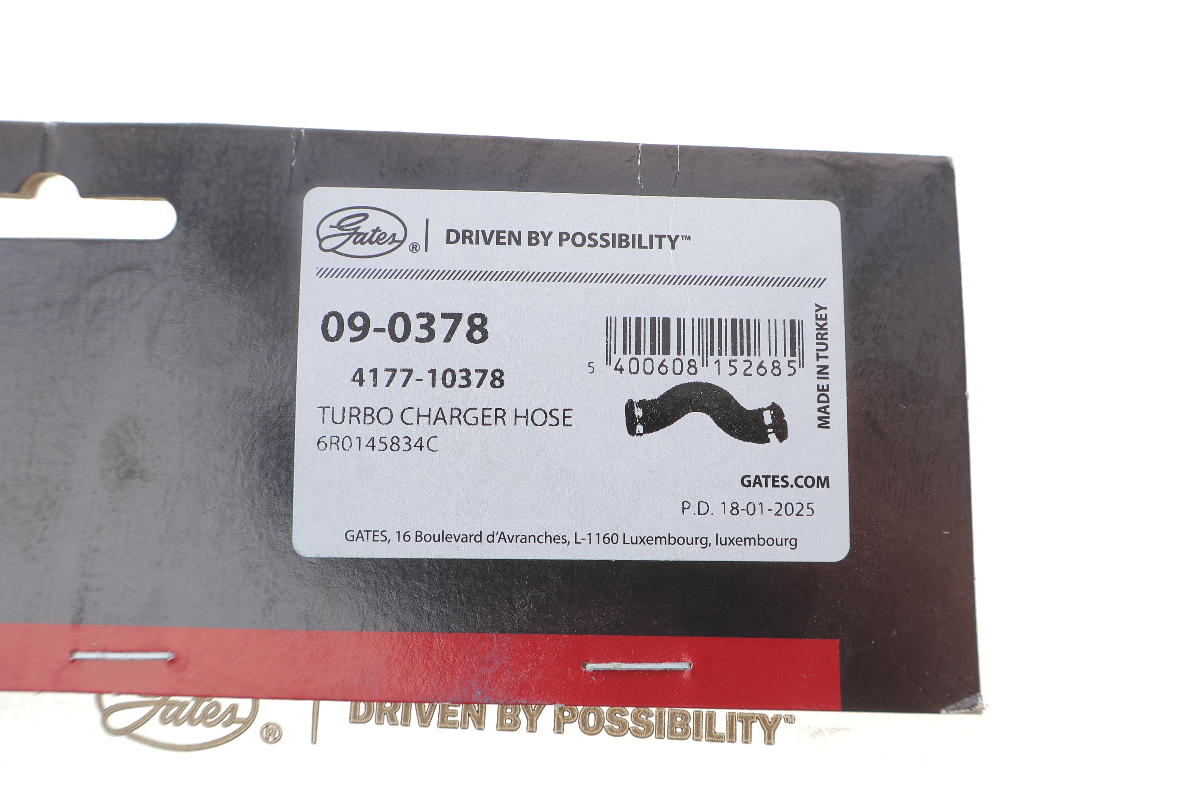 Патрубок інтеркулера Skoda Fabia/VW Polo 1.2 TDI 09-