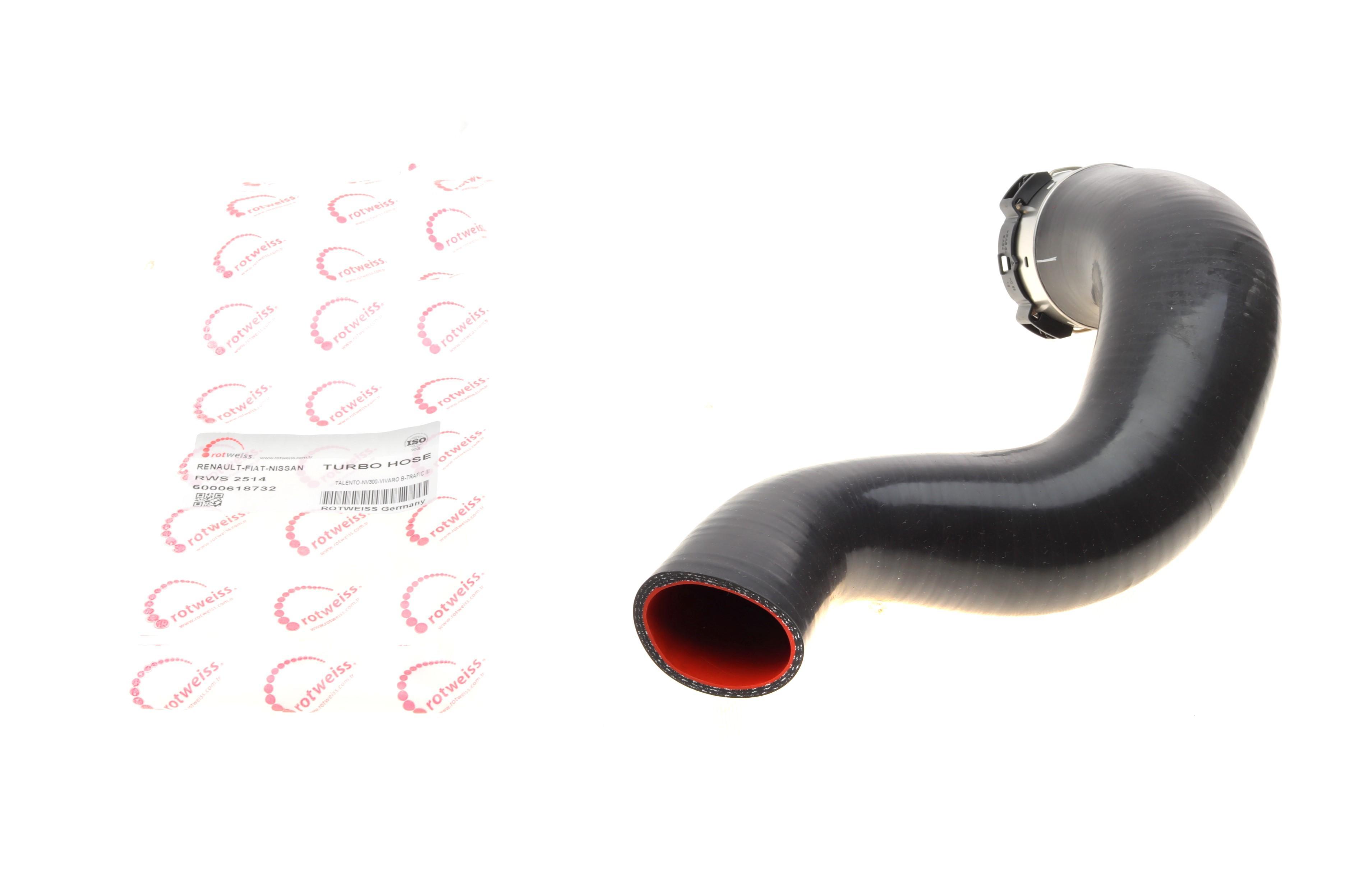 Патрубок інтеркулера (довгий) Opel Vivaro B/Renault Trafic III 1.6dCi 14-