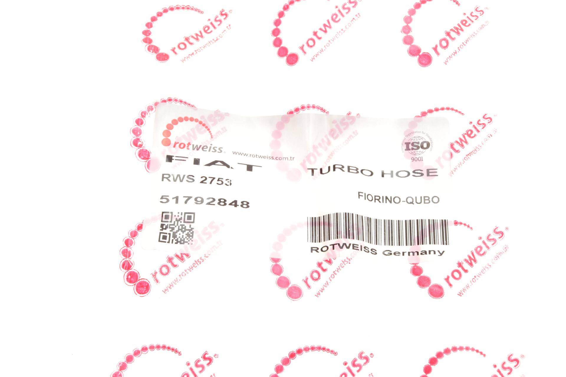 Патрубок інтеркулера Fiat Fiorino 1.3 D 07-