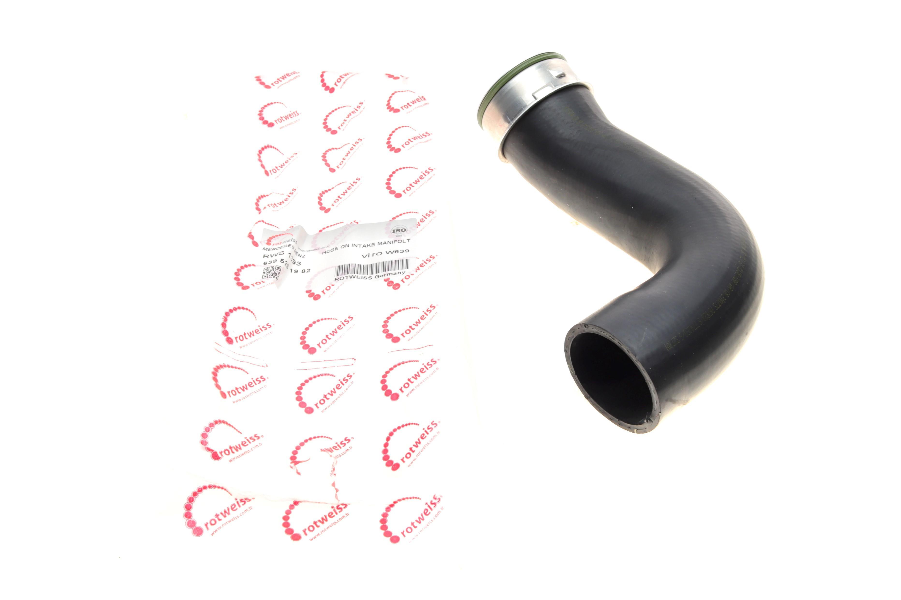 Патрубок інтеркулера (R) MB Vito (W639) 03- (OM646/651)