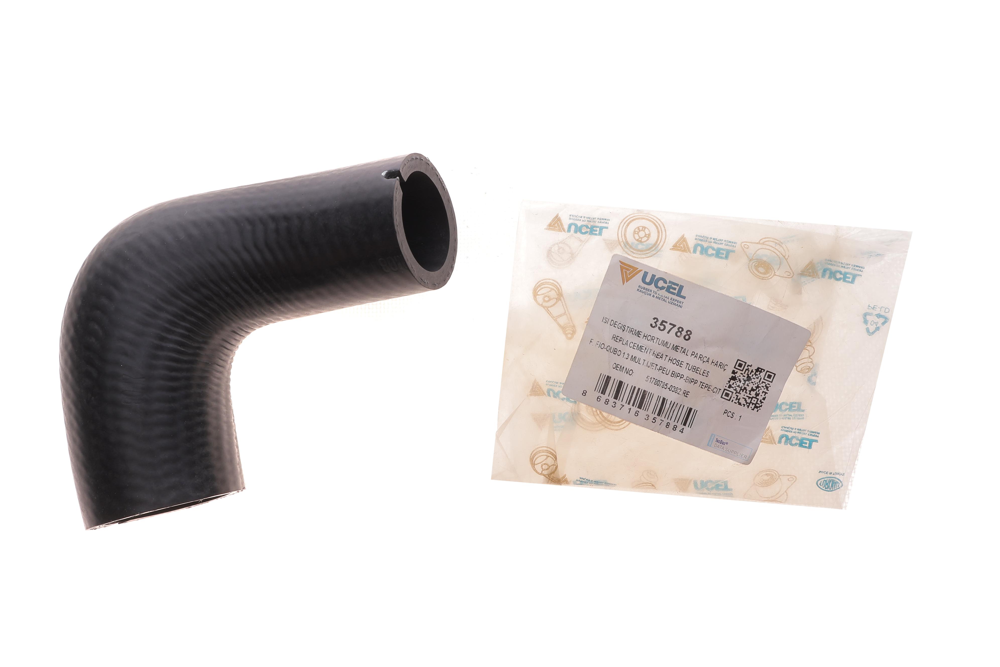 Патрубок інтеркулера Fiat Fiorino 1.3 D 07-