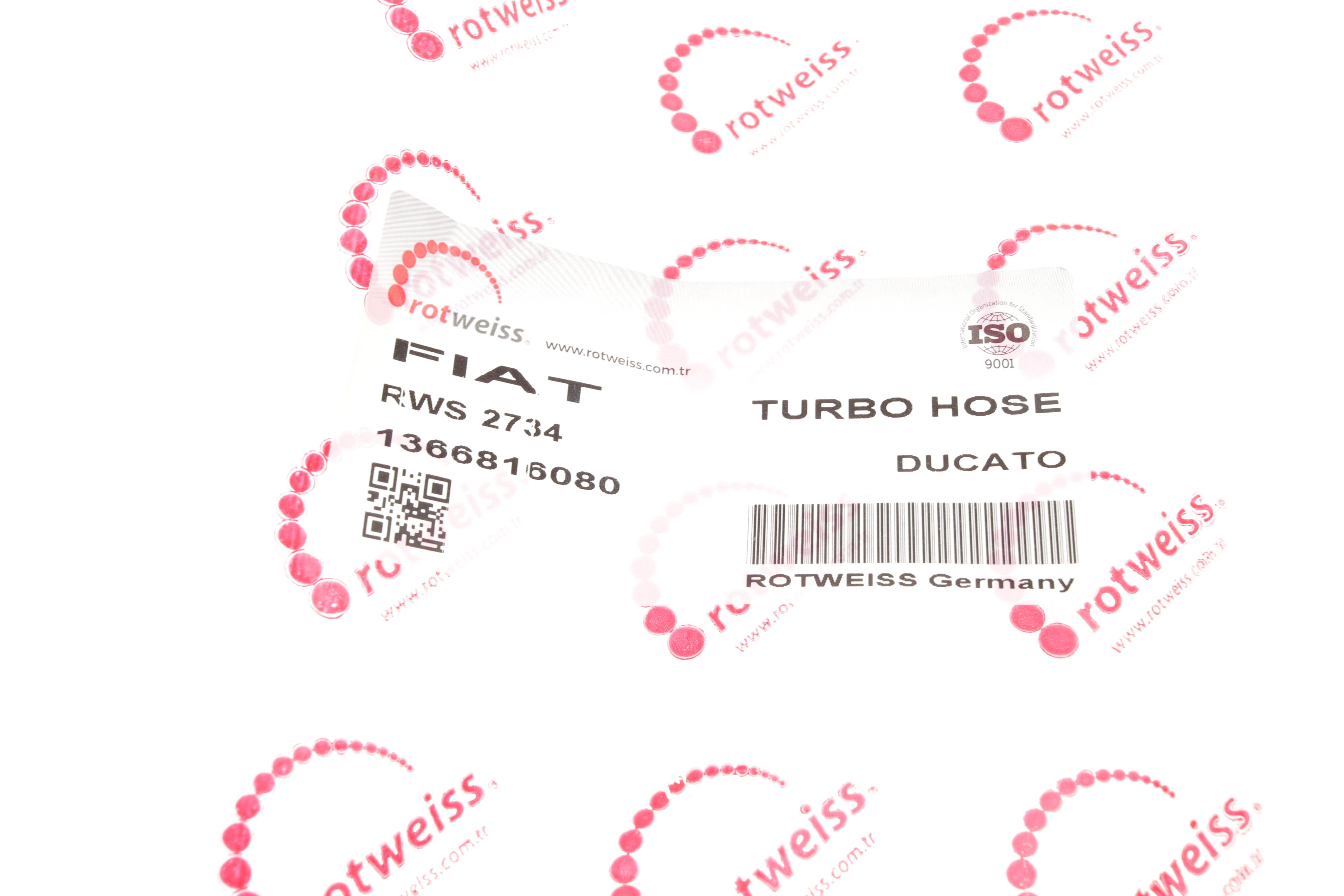 Патрубок інтеркулера Fiat Ducato 2.3D 06-