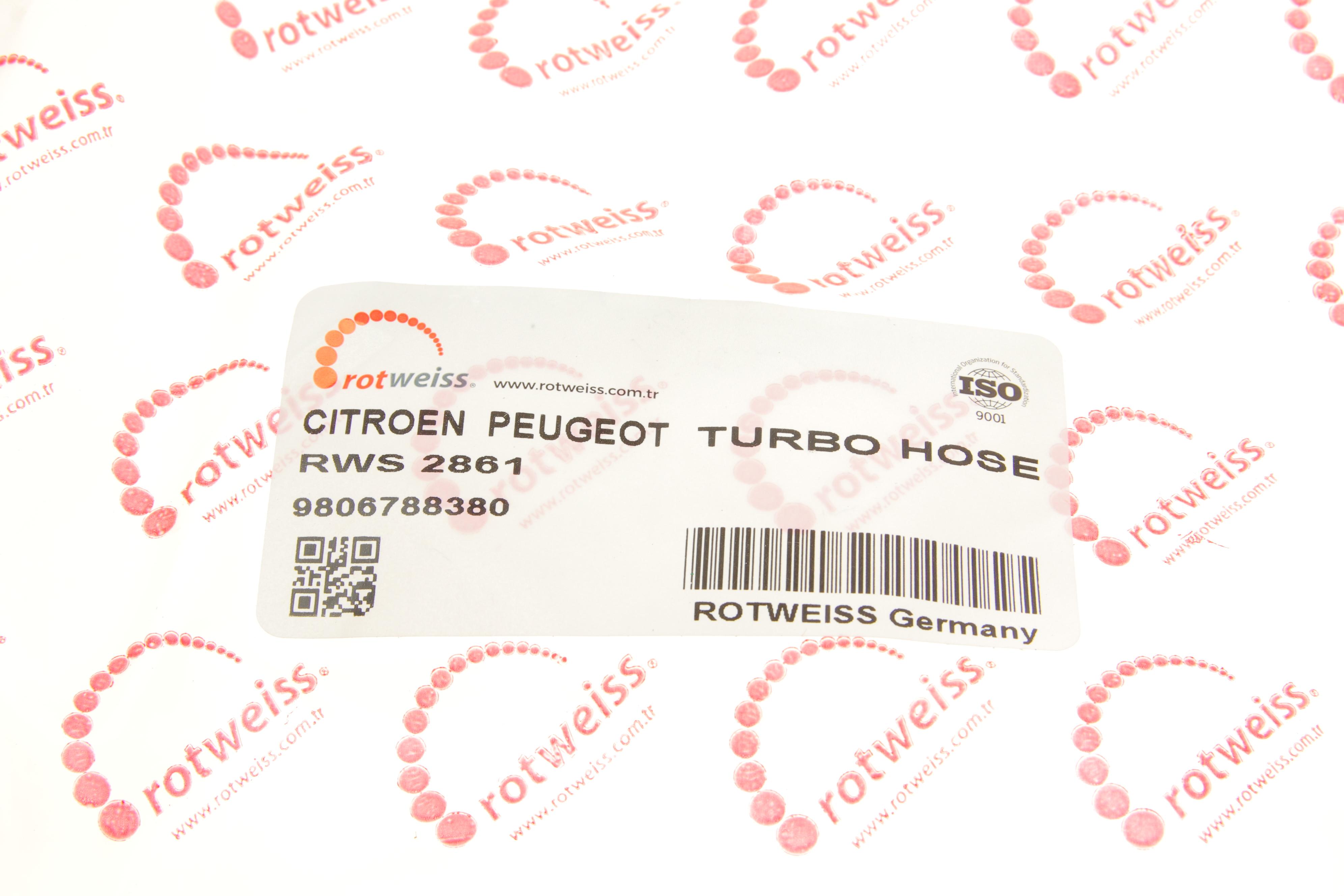 Патрубок інтеркулера Citroen Jumpy/Peugeot Expert 1.5/1.6BlueHDi 18-