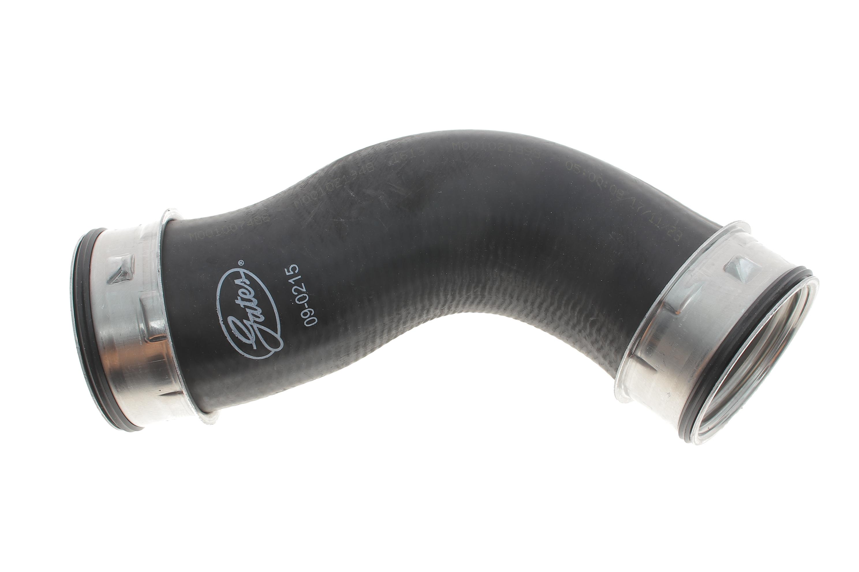 Патрубок інтеркулера (нижній) (L) Audi A3/Skoda Octavia/SuperB/VW Golf/Jetta/Passat 2.0D 03- (ззаду)