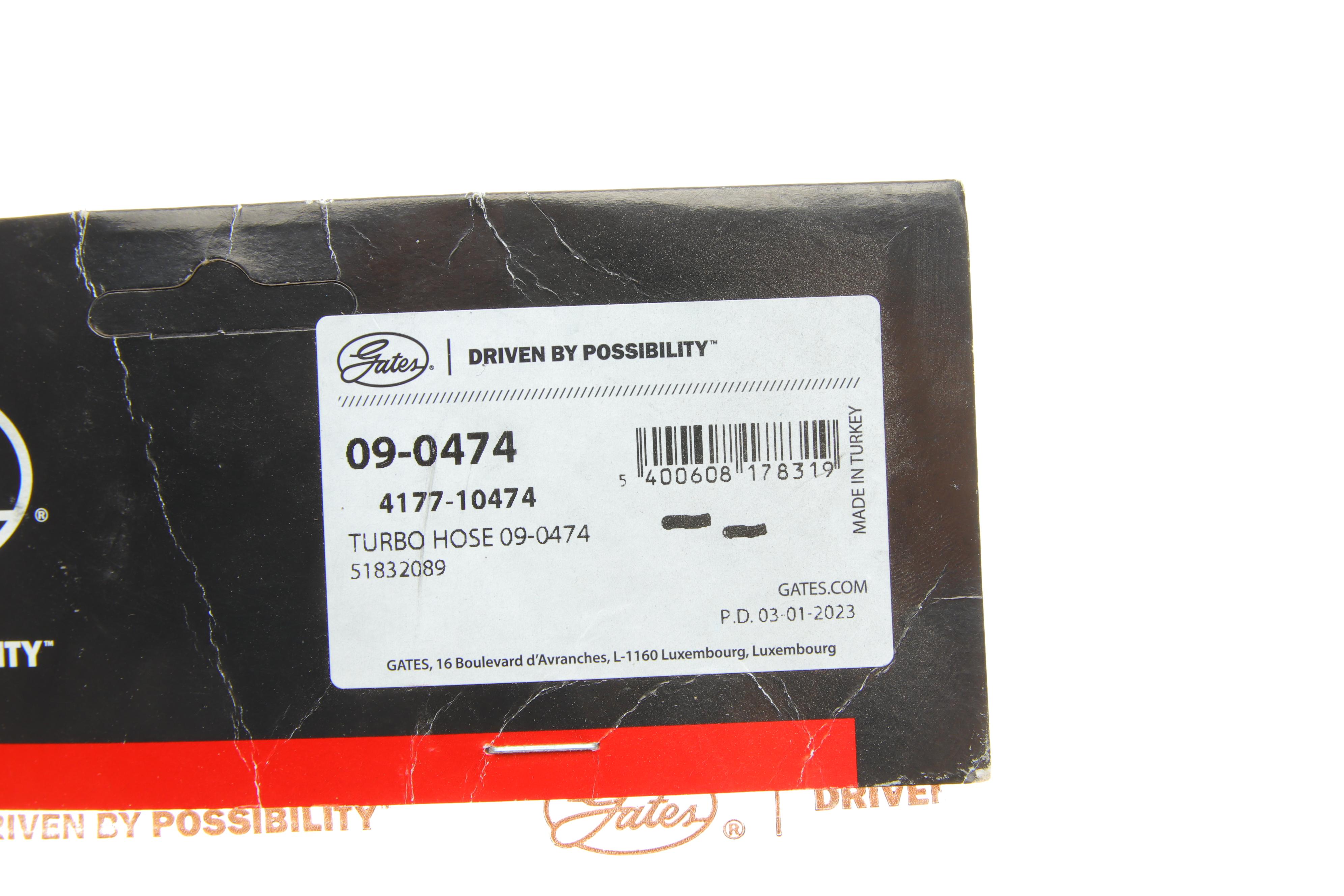 Патрубок інтеркулера (L) Fiat Doblo 1.6D/2.0D 10-