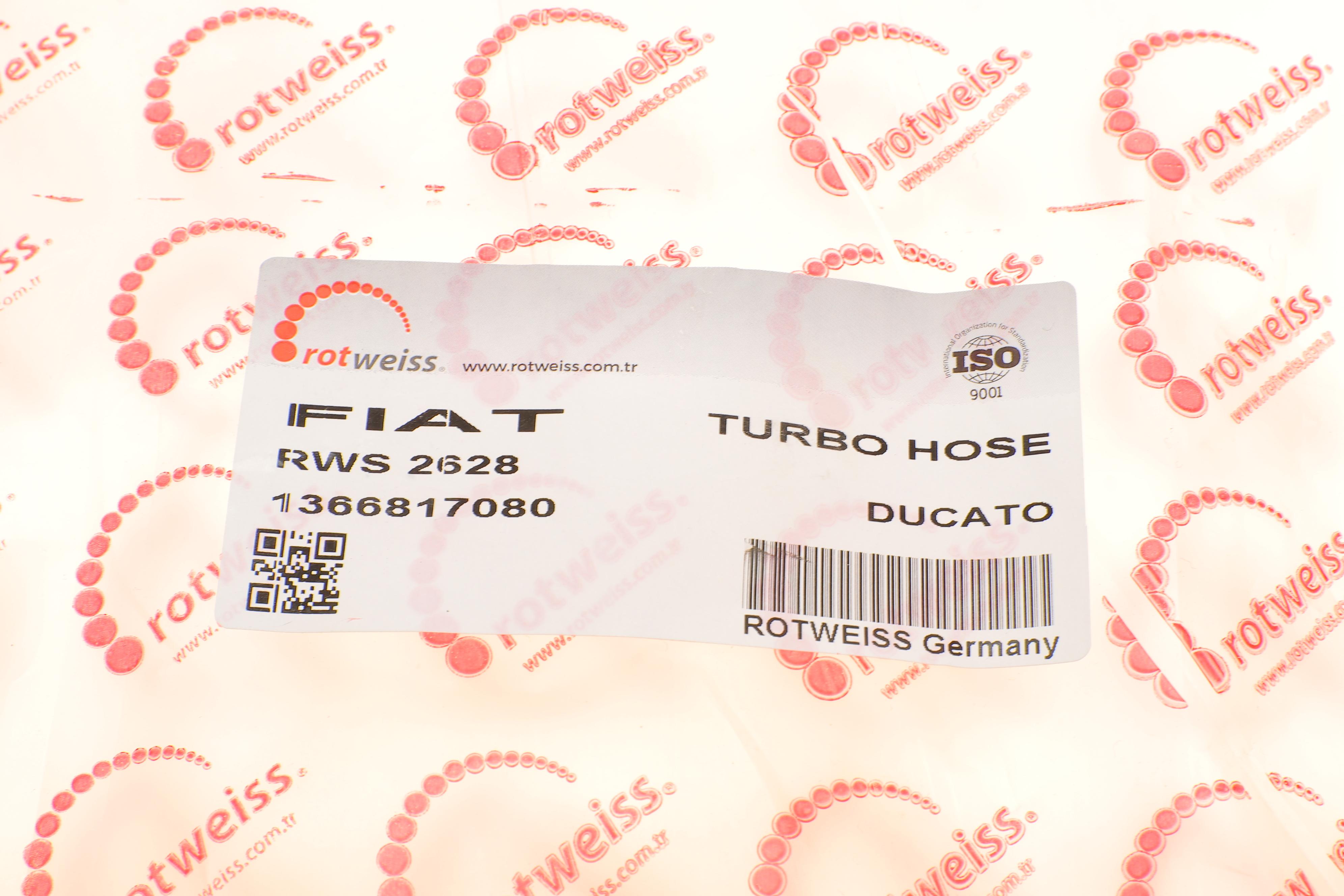 Патрубок інтеркулера (нижній) (R) Fiat Ducato 2.3JTD 06-