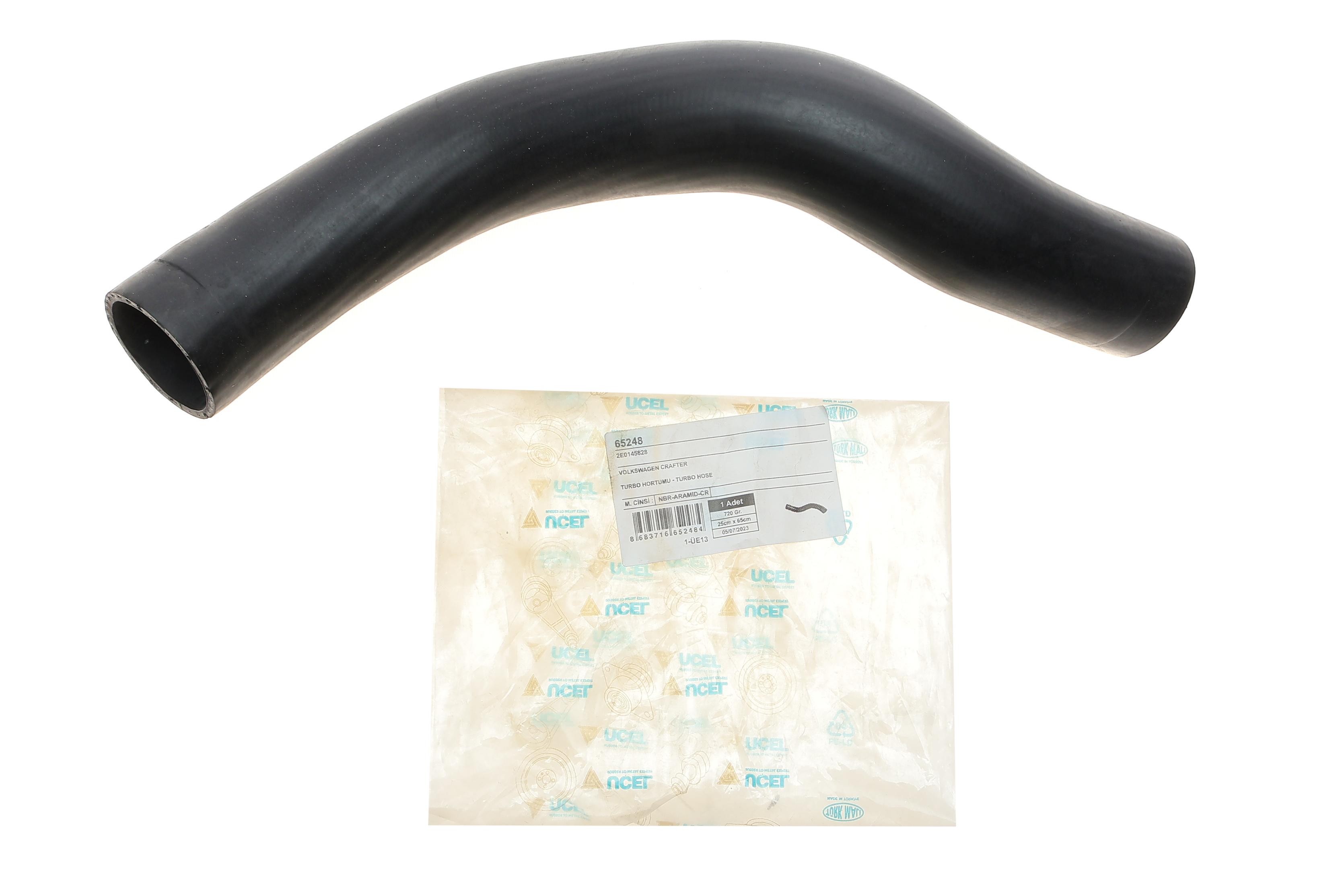 Патрубок інтеркулера (L) VW Crafter 30-50 2.5TDI (65-120kw) 06-13