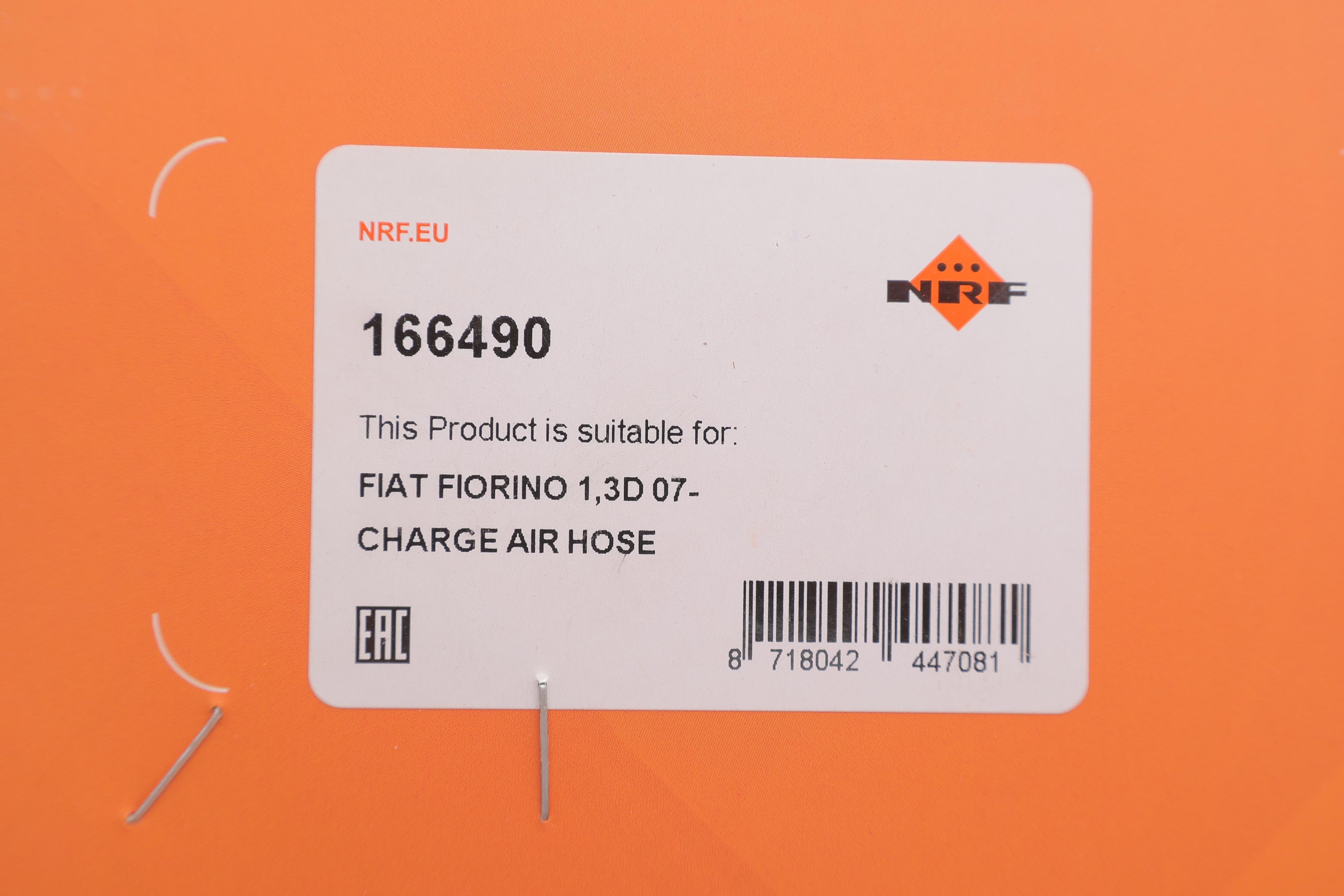 Патрубок інтеркулера Fiat Fiorino 1.3 D Multijet 09-