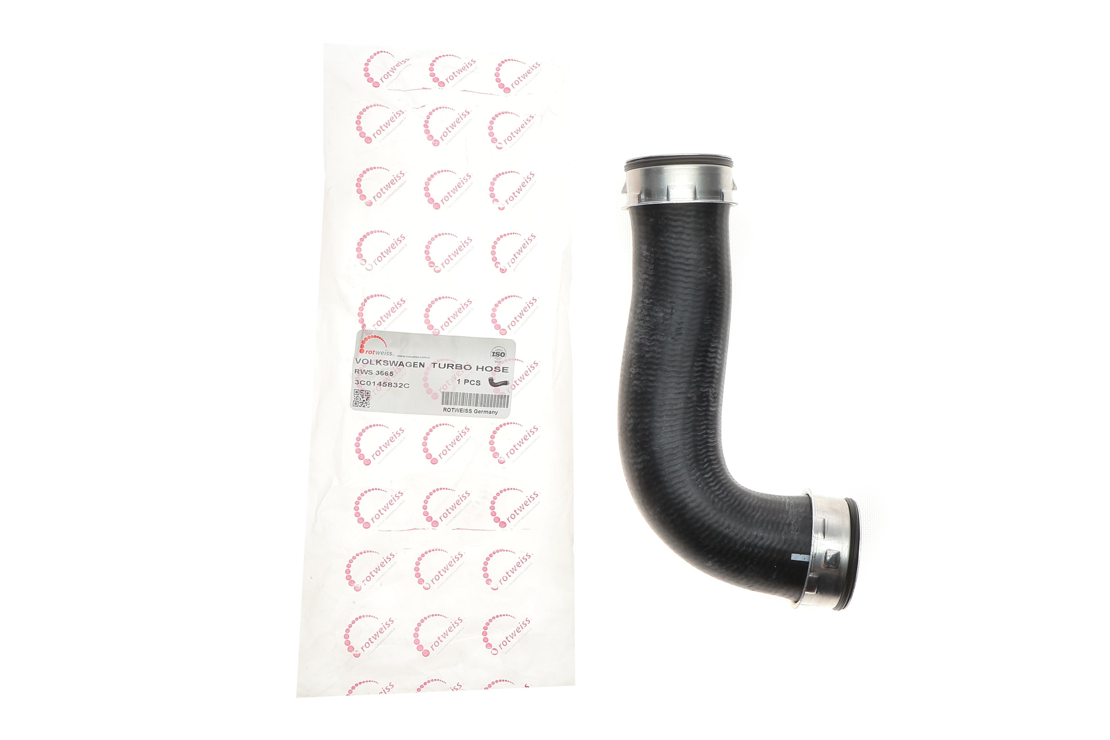 Патрубок інтеркулера (впуск) (L) VW Caddy III 1.9/2.0 TDI 04-