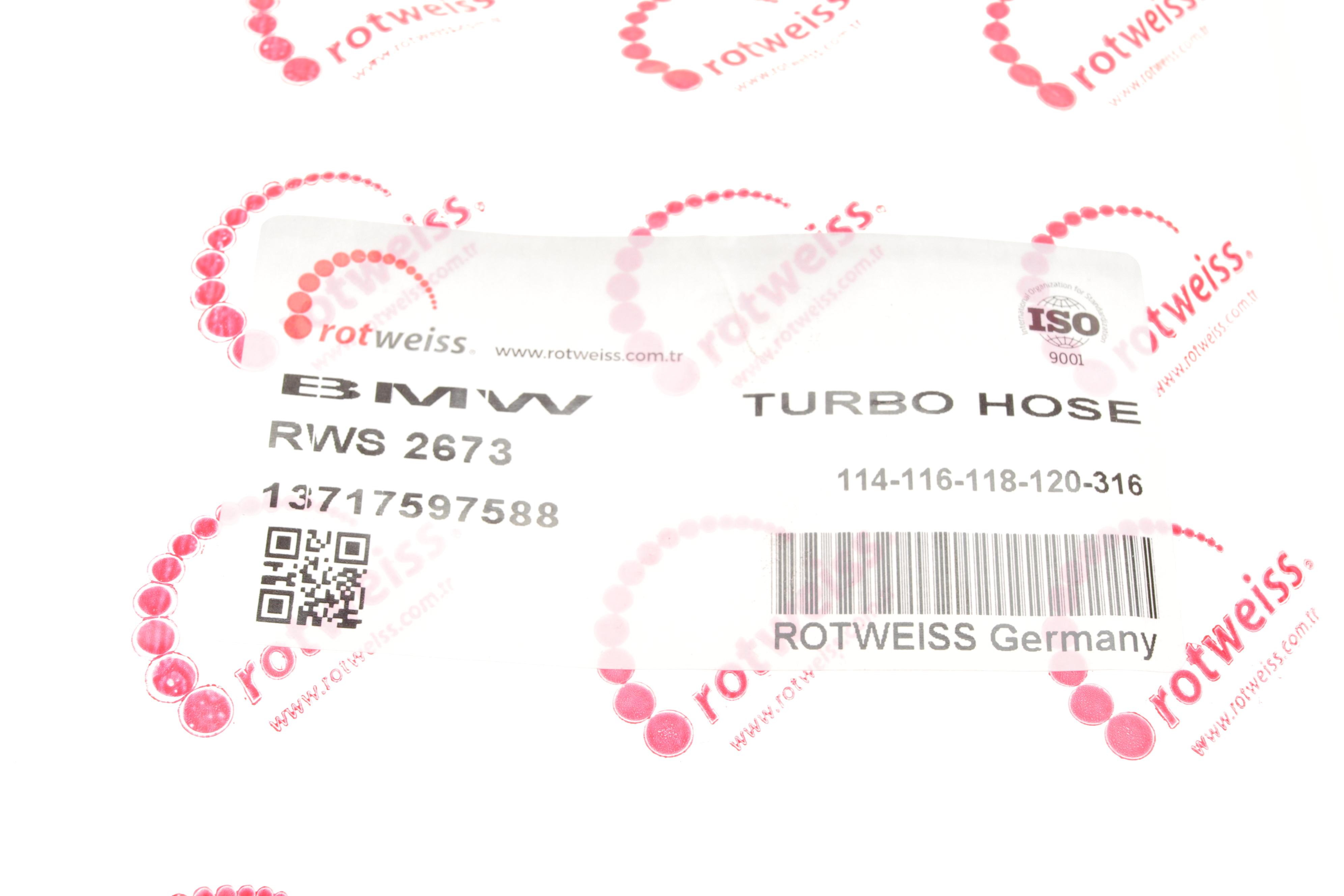 Патрубок інтеркулера BMW 1 (F20/F21) 11- N13