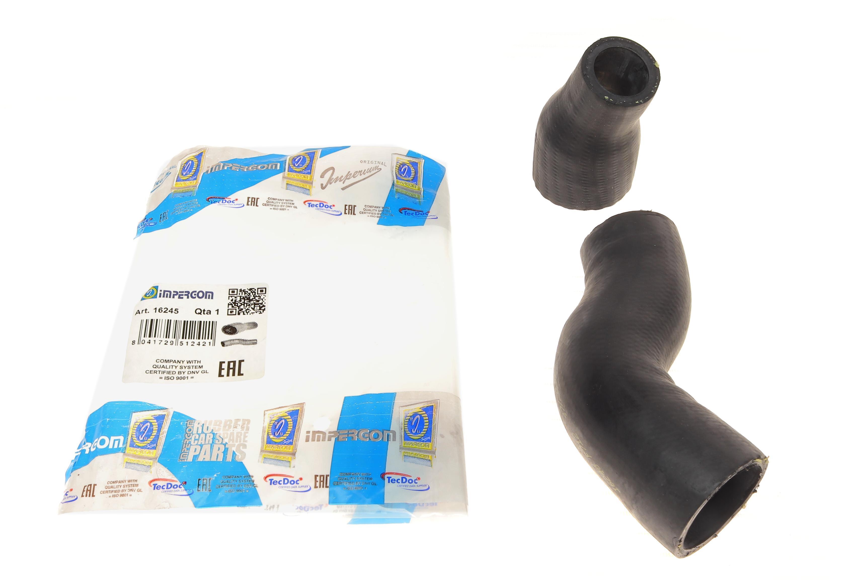 Патрубок інтеркулера Fiat Ducato/Peugeot Boxer 2.2D/2.2HDi 06- (к-кт 2 шт)