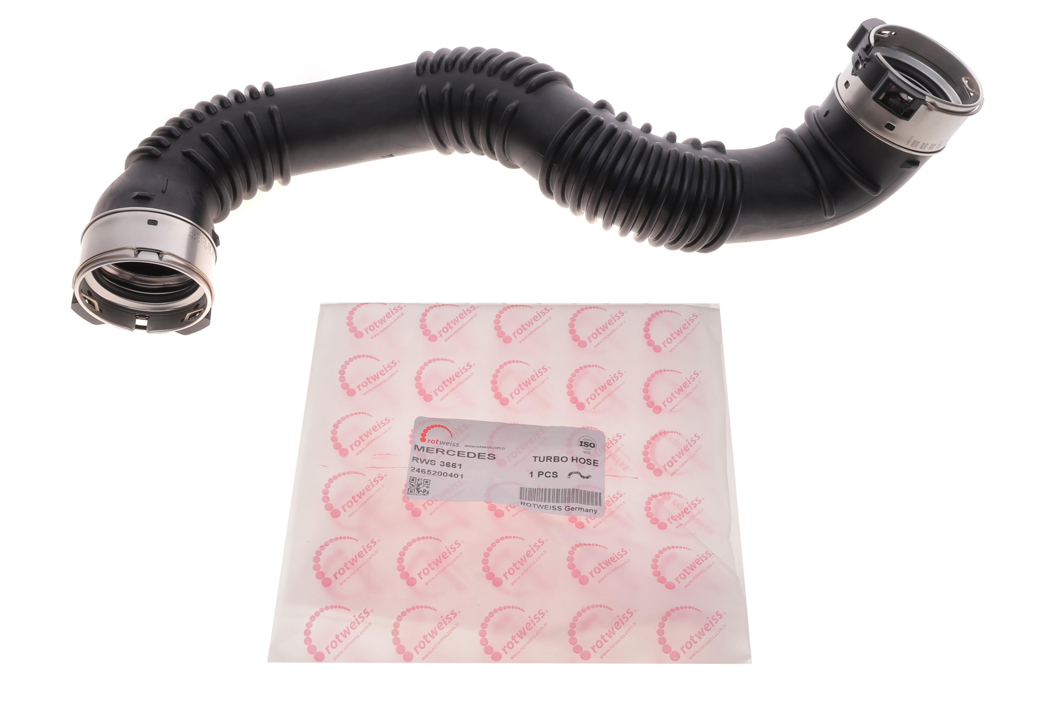 Патрубок інтеркулера (R) MB A-class (W176) 1.5-1.8 CDI (OM607/OM651)