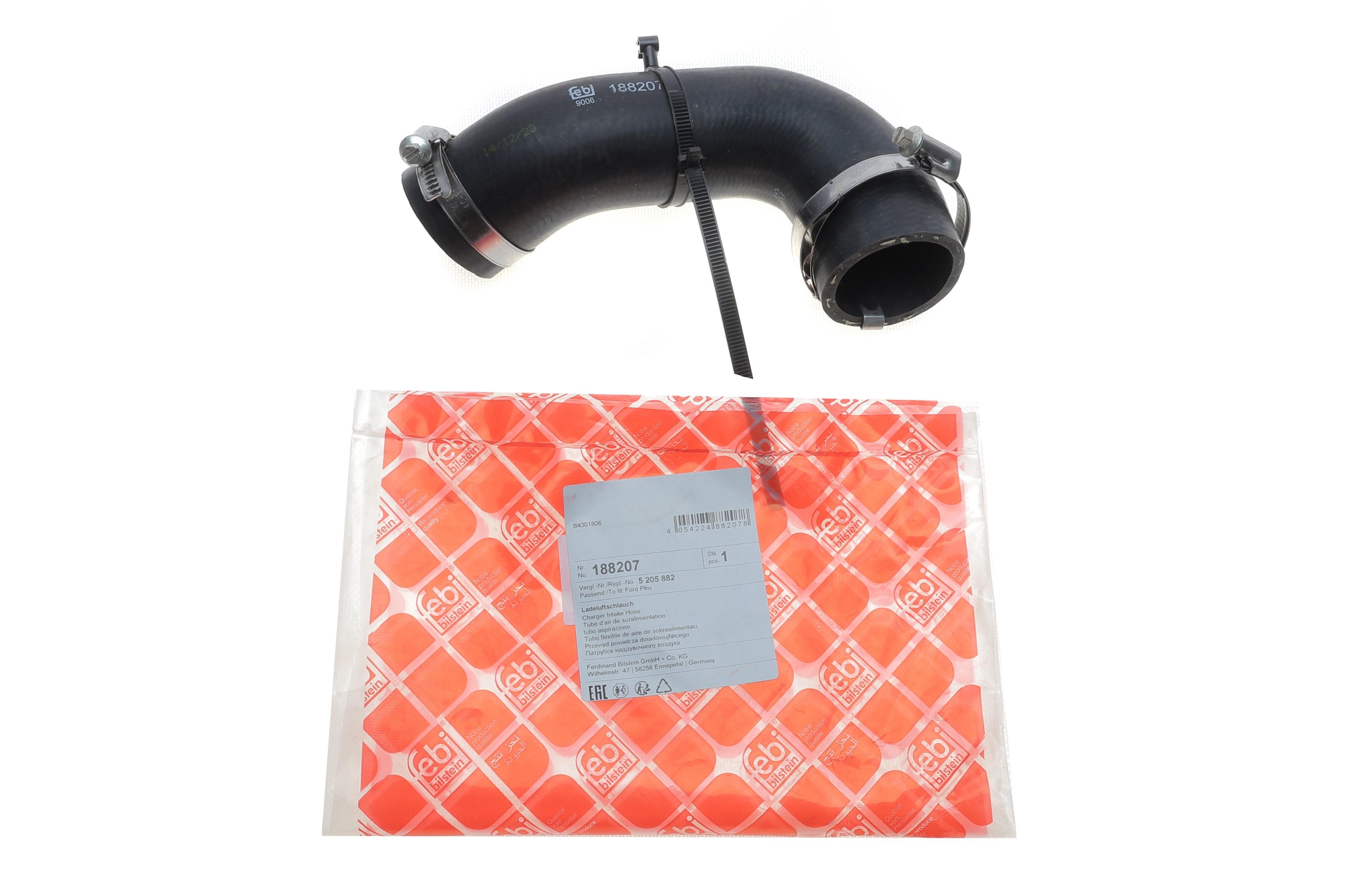 Патрубок інтеркулера Ford Connect 1.8TDCI 02-13