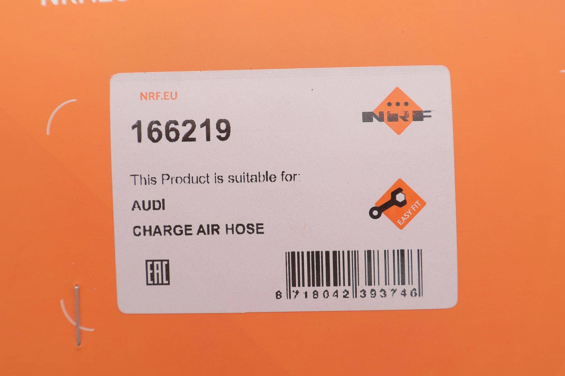 Патрубок інтеркулера (L) Audi A4/A6/A8 2.7/3.0 TDI 03-11