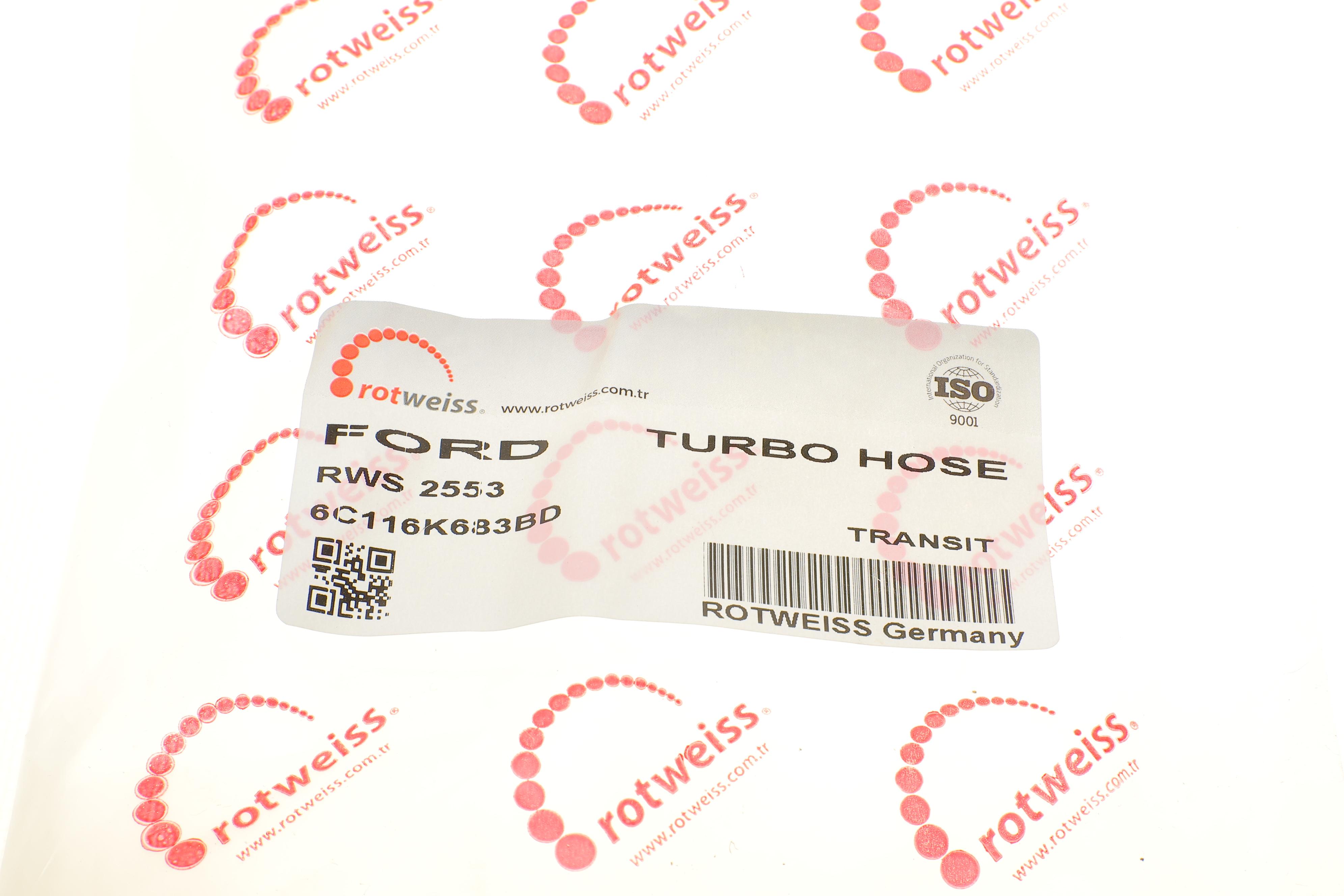 Патрубок інтеркулера Ford Transit 2.4 TDCI 06-