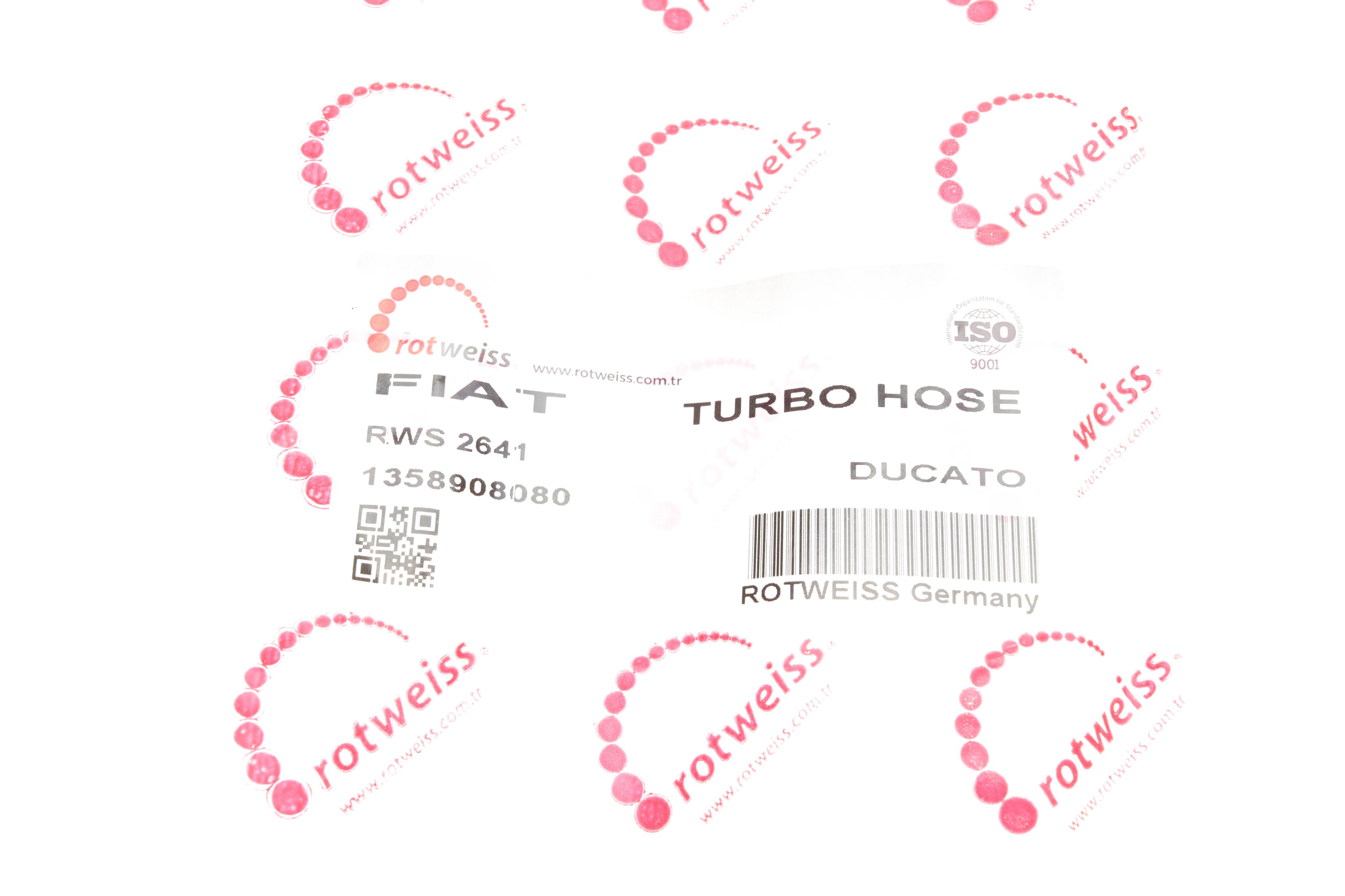 Патрубок інтеркулера Fiat Ducato 2.3D 06-