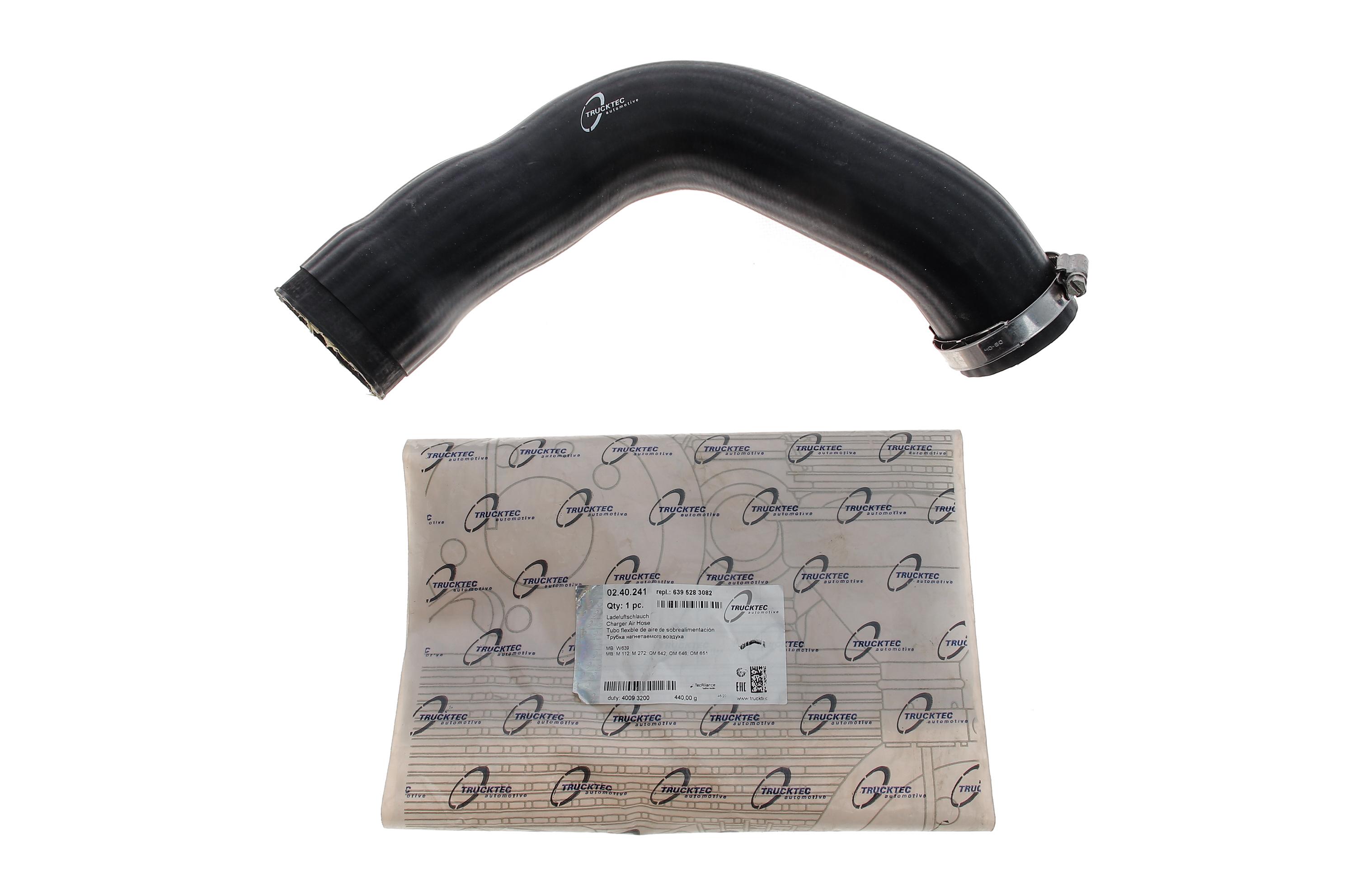 Патрубок інтеркулера MB Vito (W639) 2.2CDI 03-