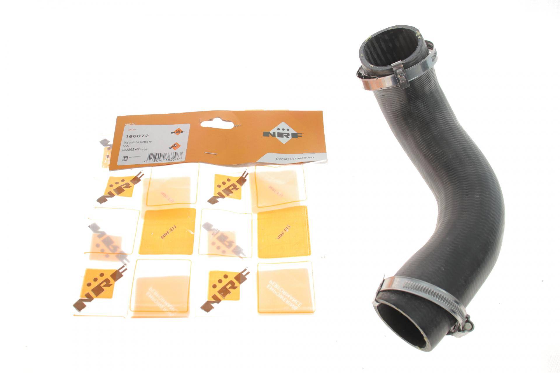 Патрубок інтеркулера (L) VW Sharan/Tiguan 2.0 TDI 07-