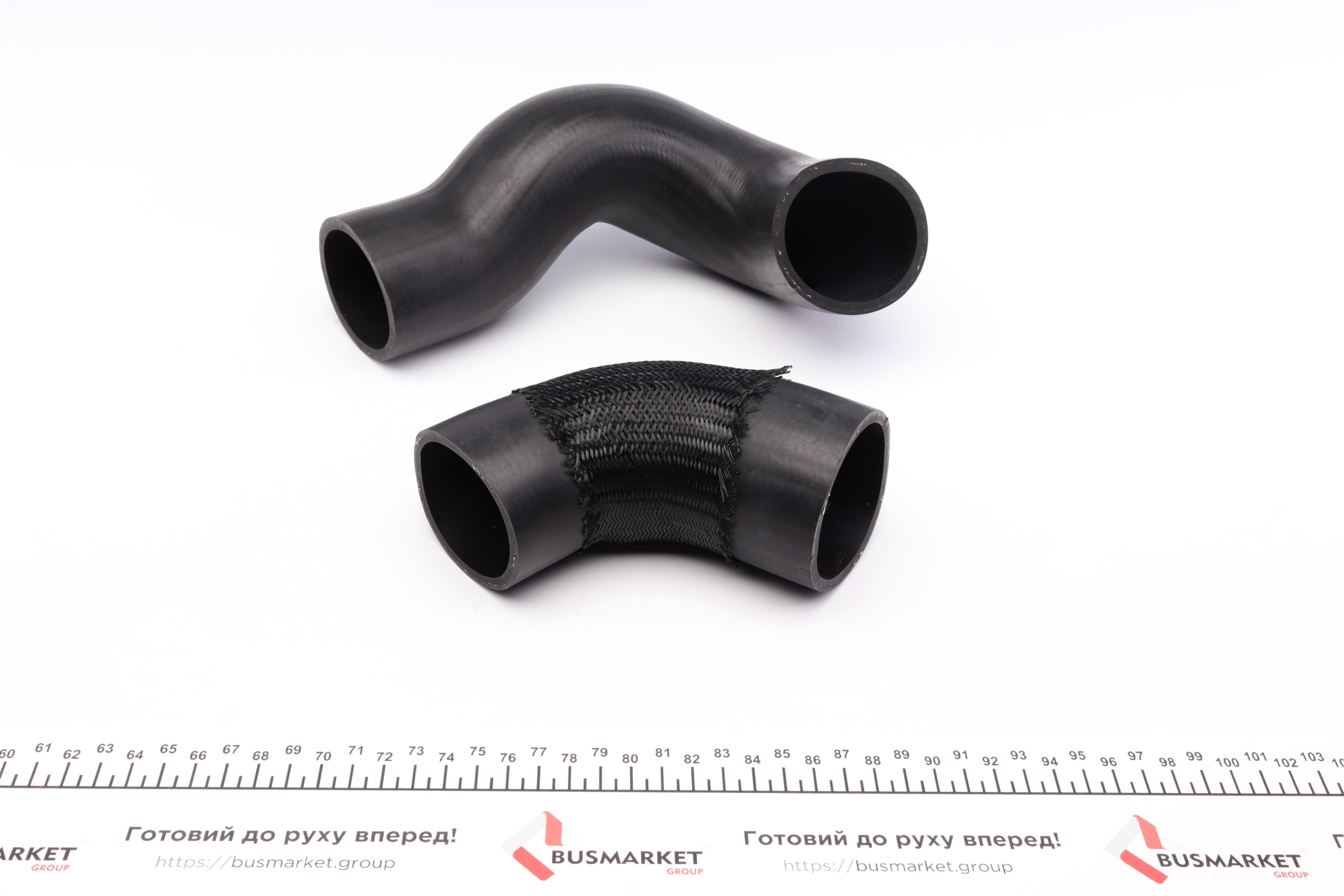 Патрубок інтеркулера Fiat Ducato/Peugeot Boxer 2.2D 06- (к-кт 2 шт)