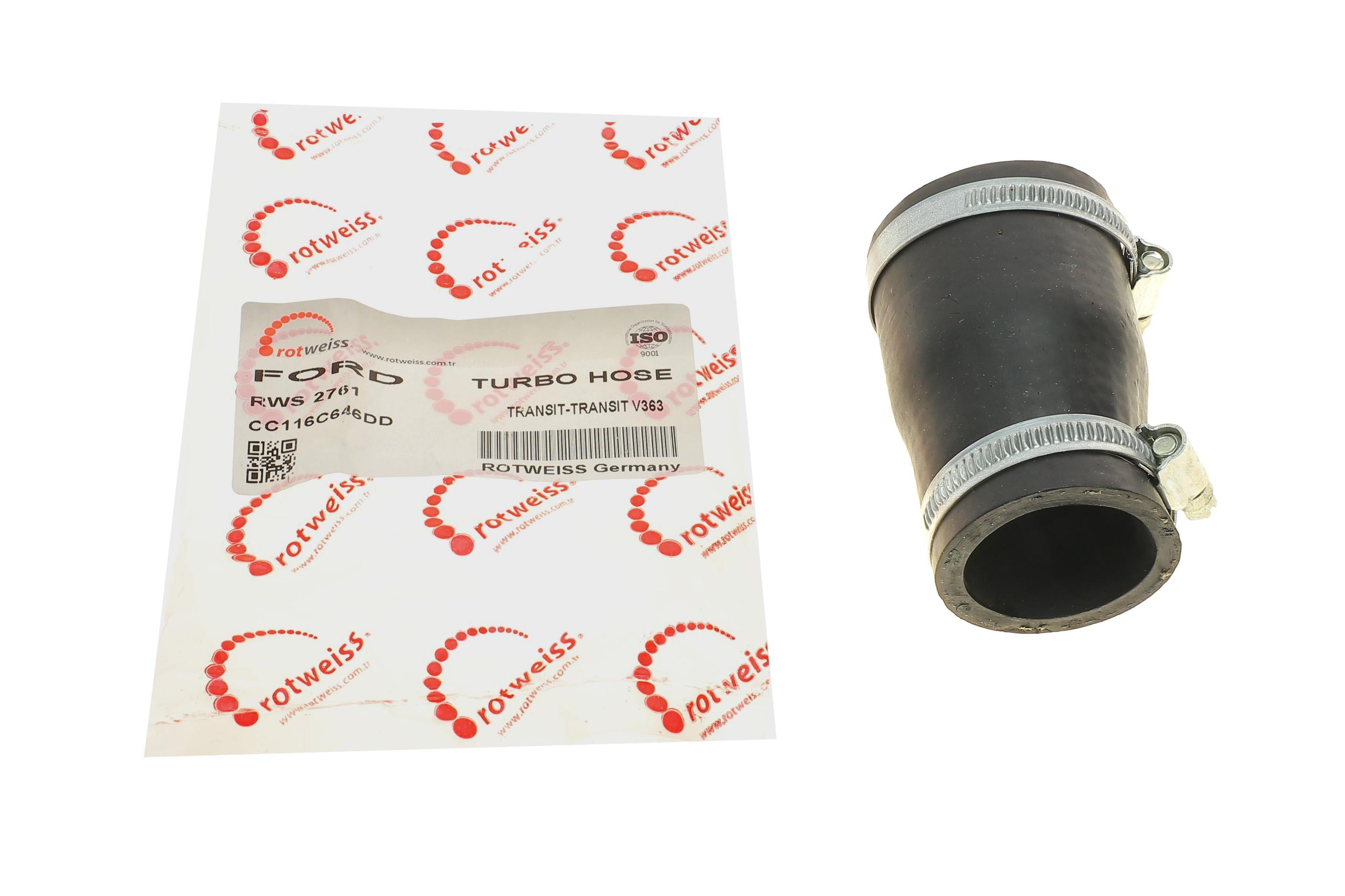 Патрубок інтеркулера Ford Transit 2.2TDCi 07- (короткий)