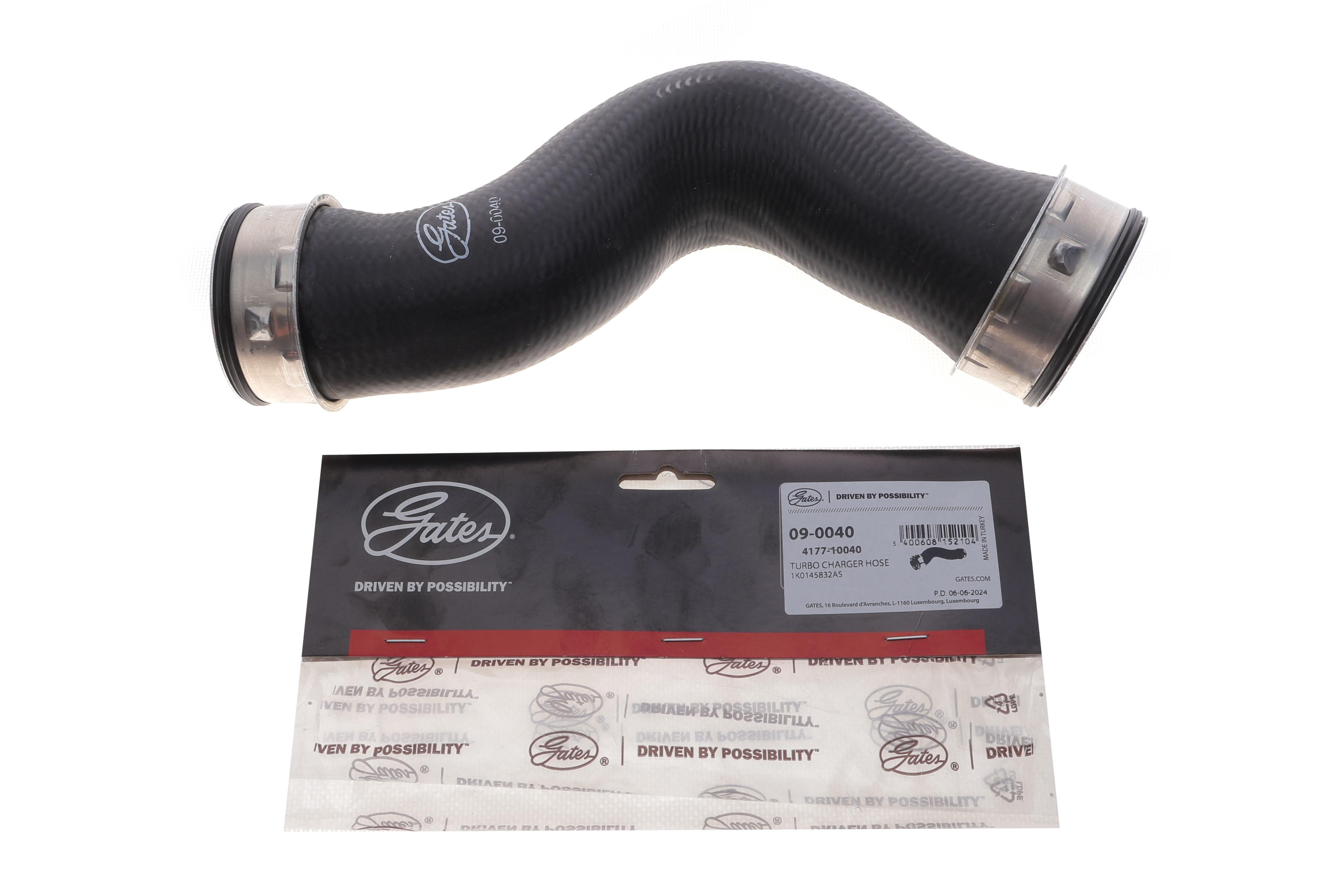 Патрубок інтеркулера (R) VW Passat 1.8TSI 09-14/Golf 1.8TSI/2.0GTI 04-13