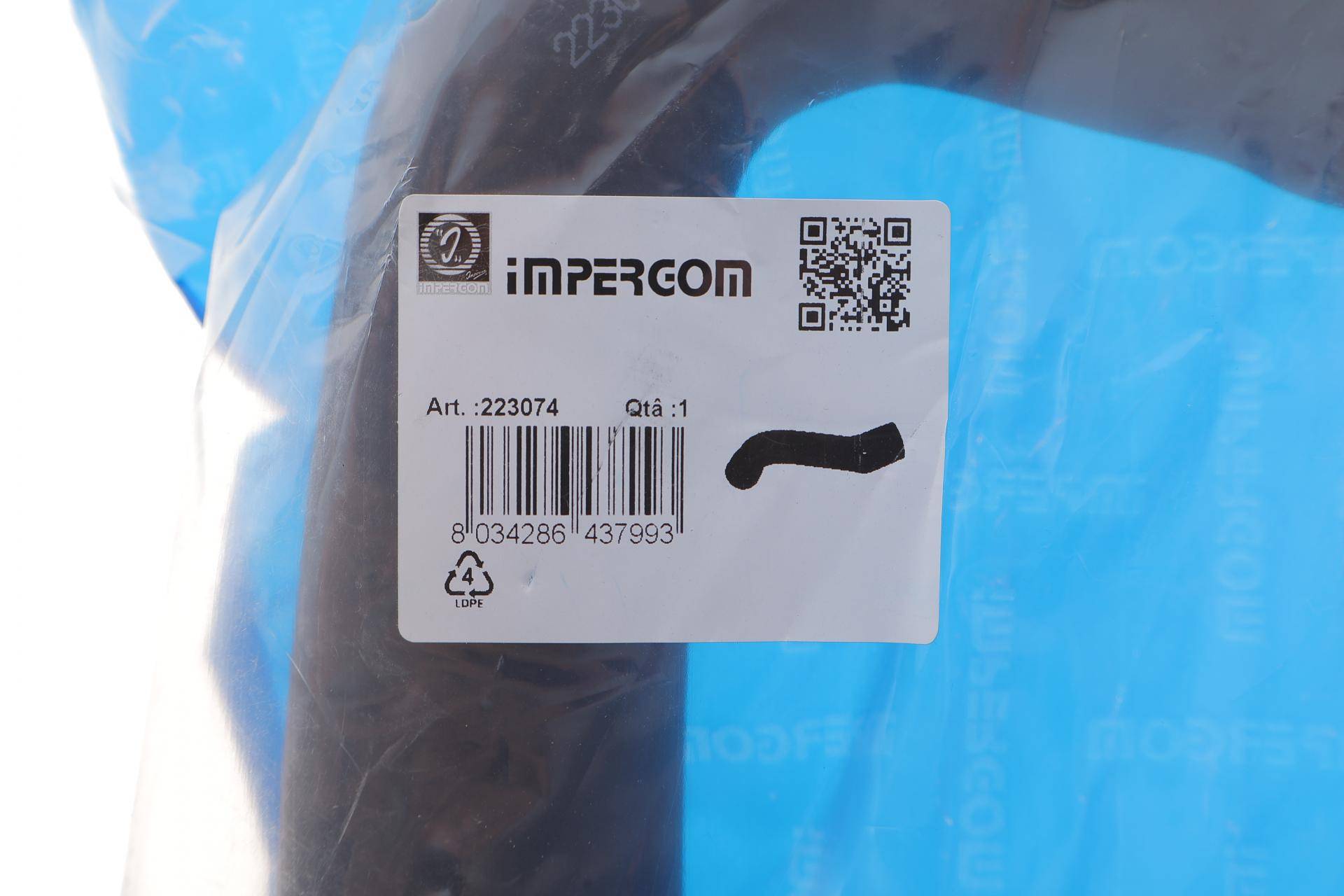 Патрубок інтеркулера Fiat Scudo/Peugeot Expert 2.0D/HDi 07-