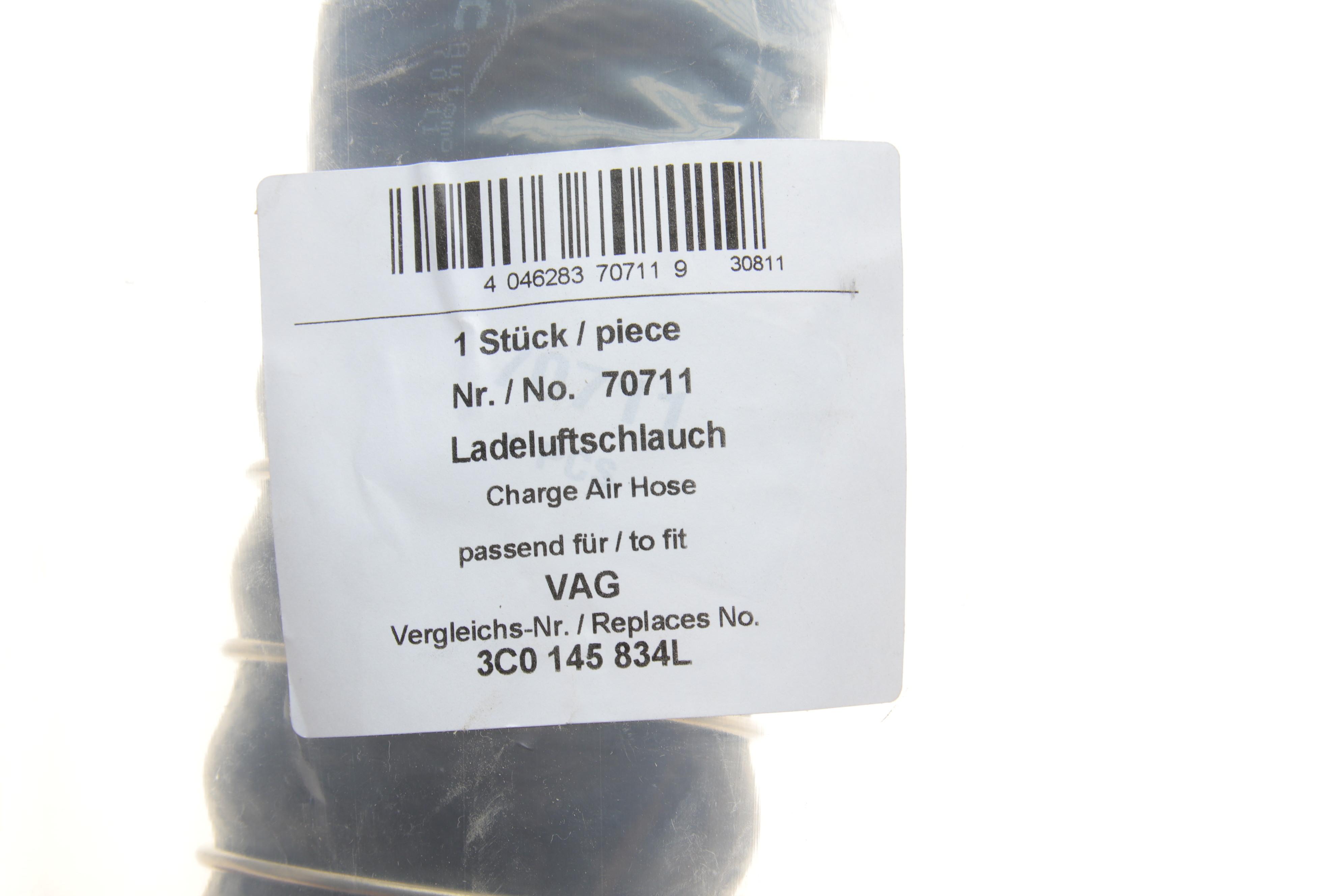 Патрубок інтеркулера (нижній) (R) Skoda Superb II/Octavia II 1.9TDI/2.0TDI 03-13