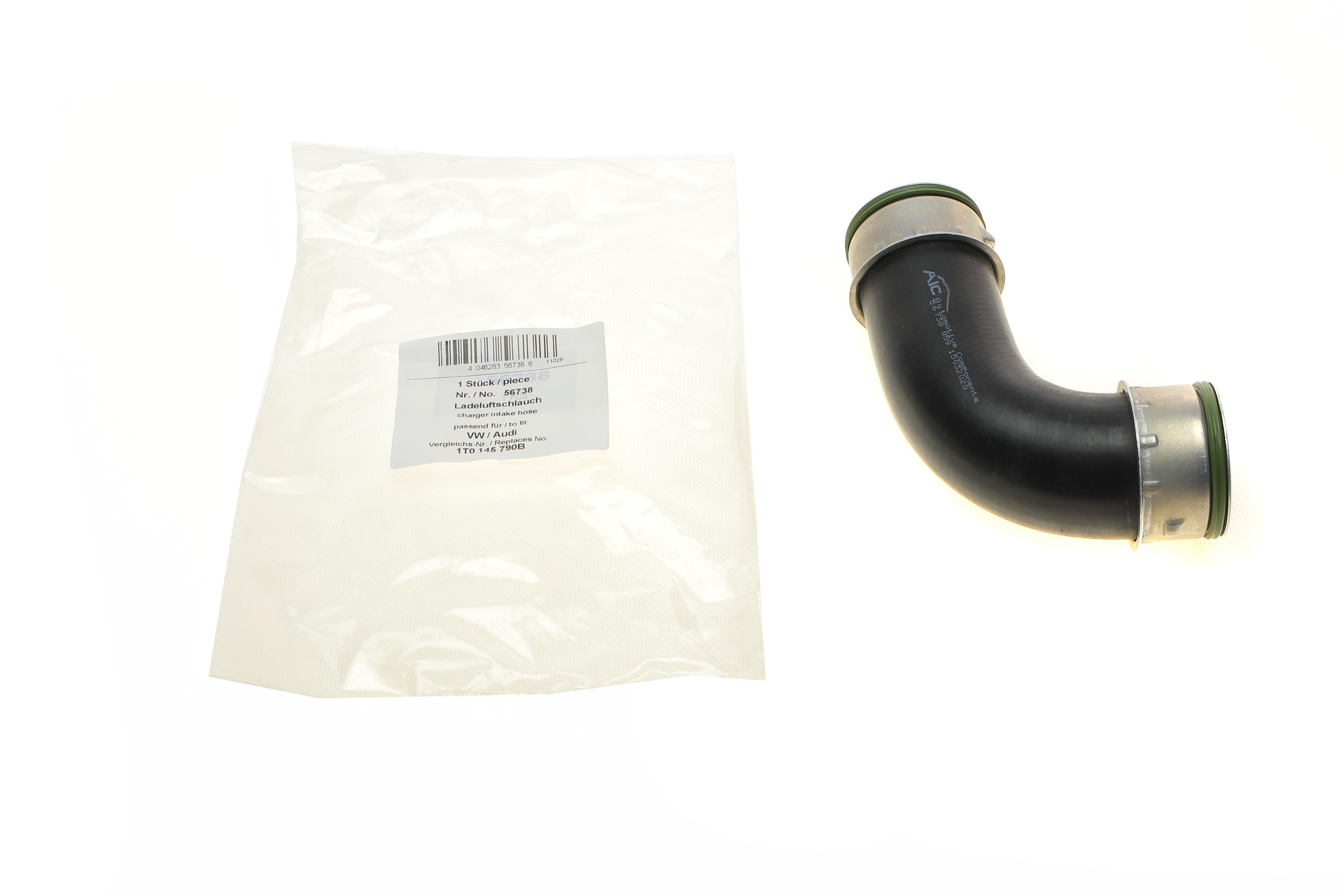 Патрубок інтеркулера (задній) (R) VW Caddy III 1.9DI 04-10