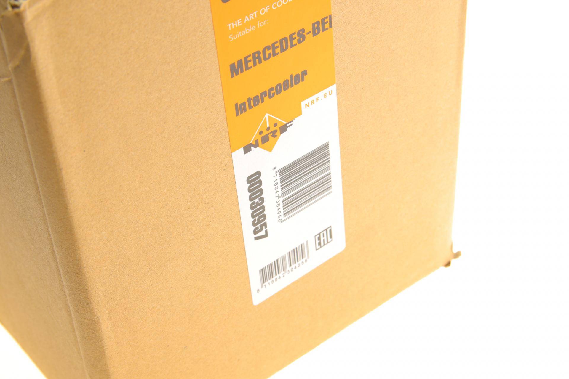 Радіатор інтеркулера MB A-class (W176)/B-class (W246/W242) 1.6-2.2D 11- OM651/M270