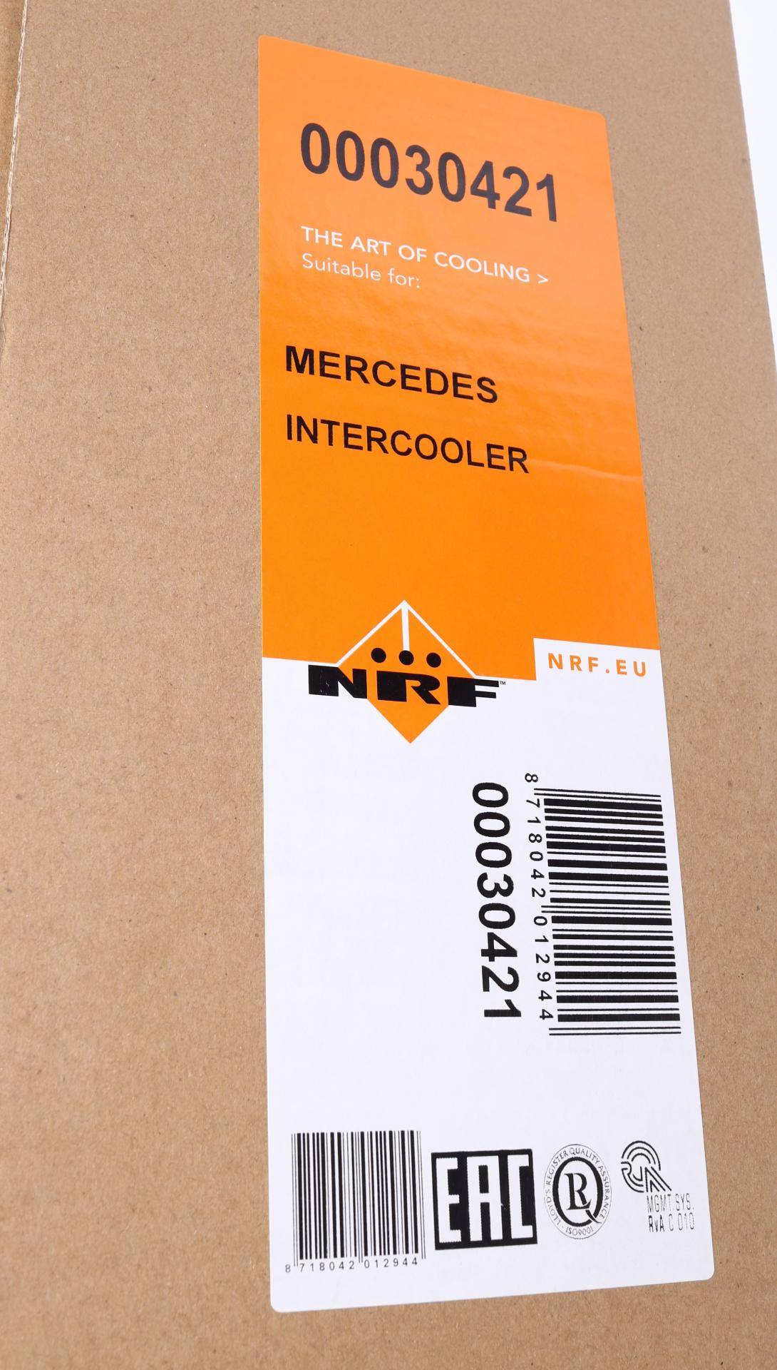 Радіатор інтеркулера MB E-class (W210) 2.7/3.2D 99-03