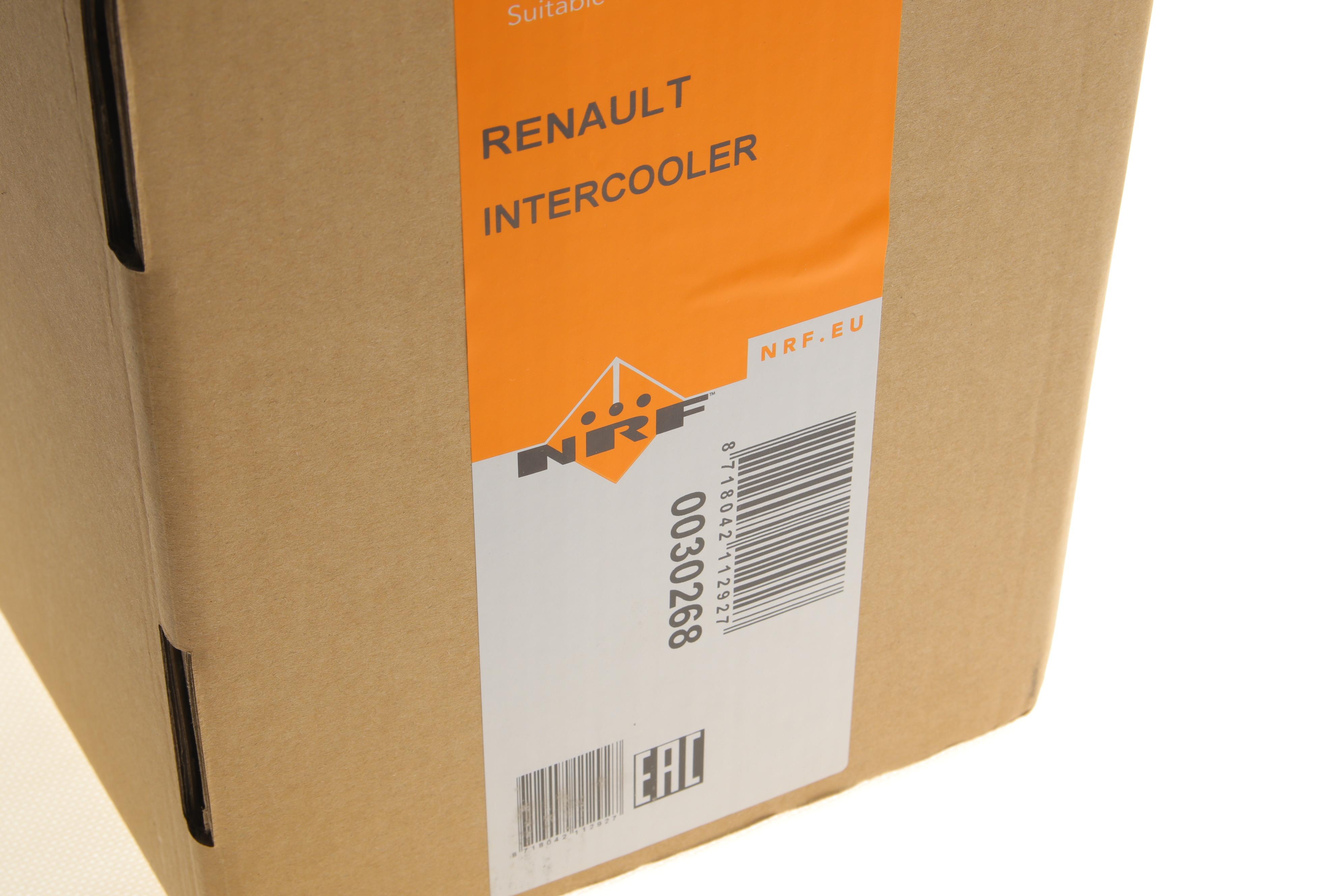 Радіатор інтеркулера Renault Scenic III/Megane III 1.9D/2.0TCei 08-