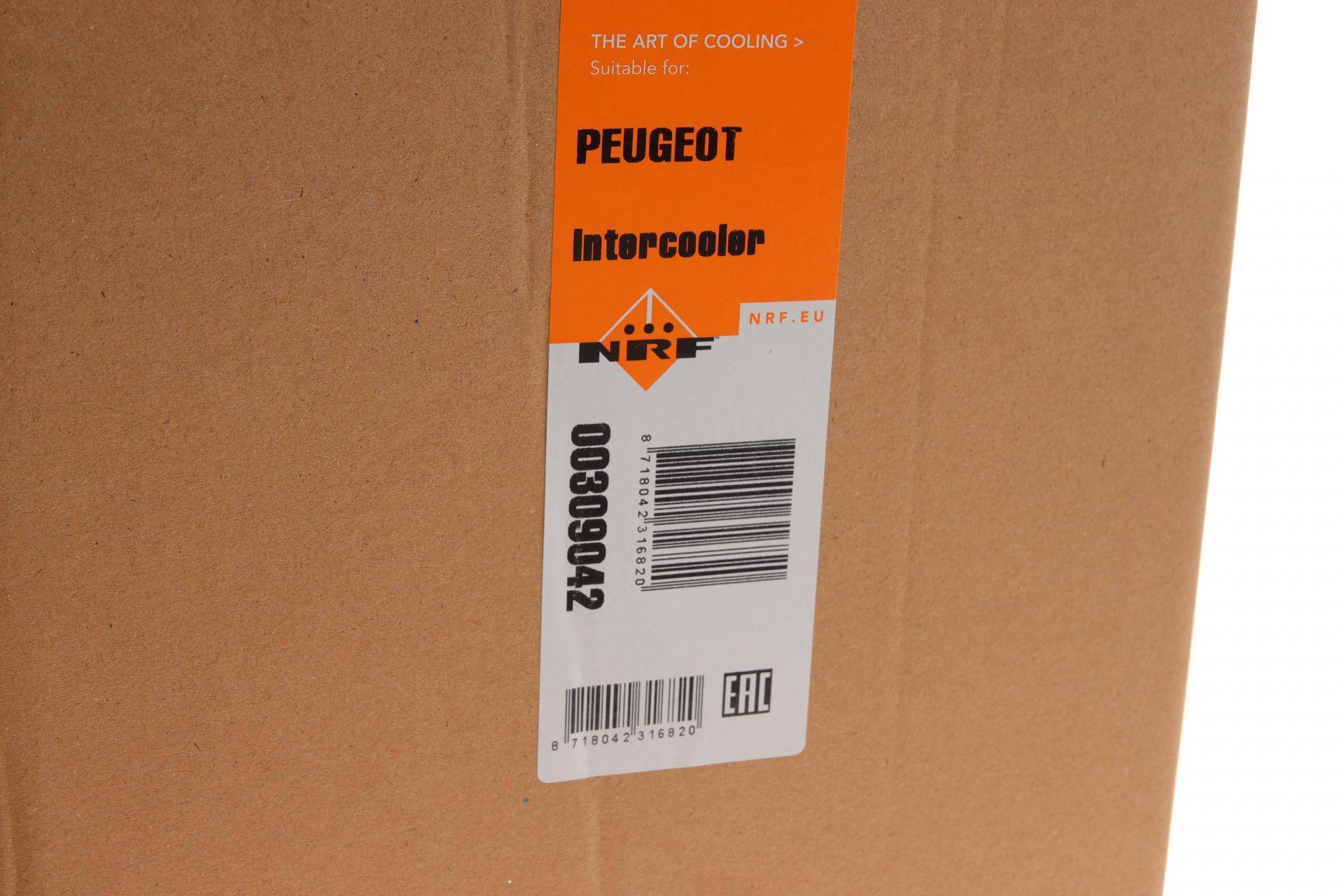 Радіатор інтеркулера Citroen C-crosser/Peugeot 4007/Mitsibishi Outlander II 2.2 HDi 06-13