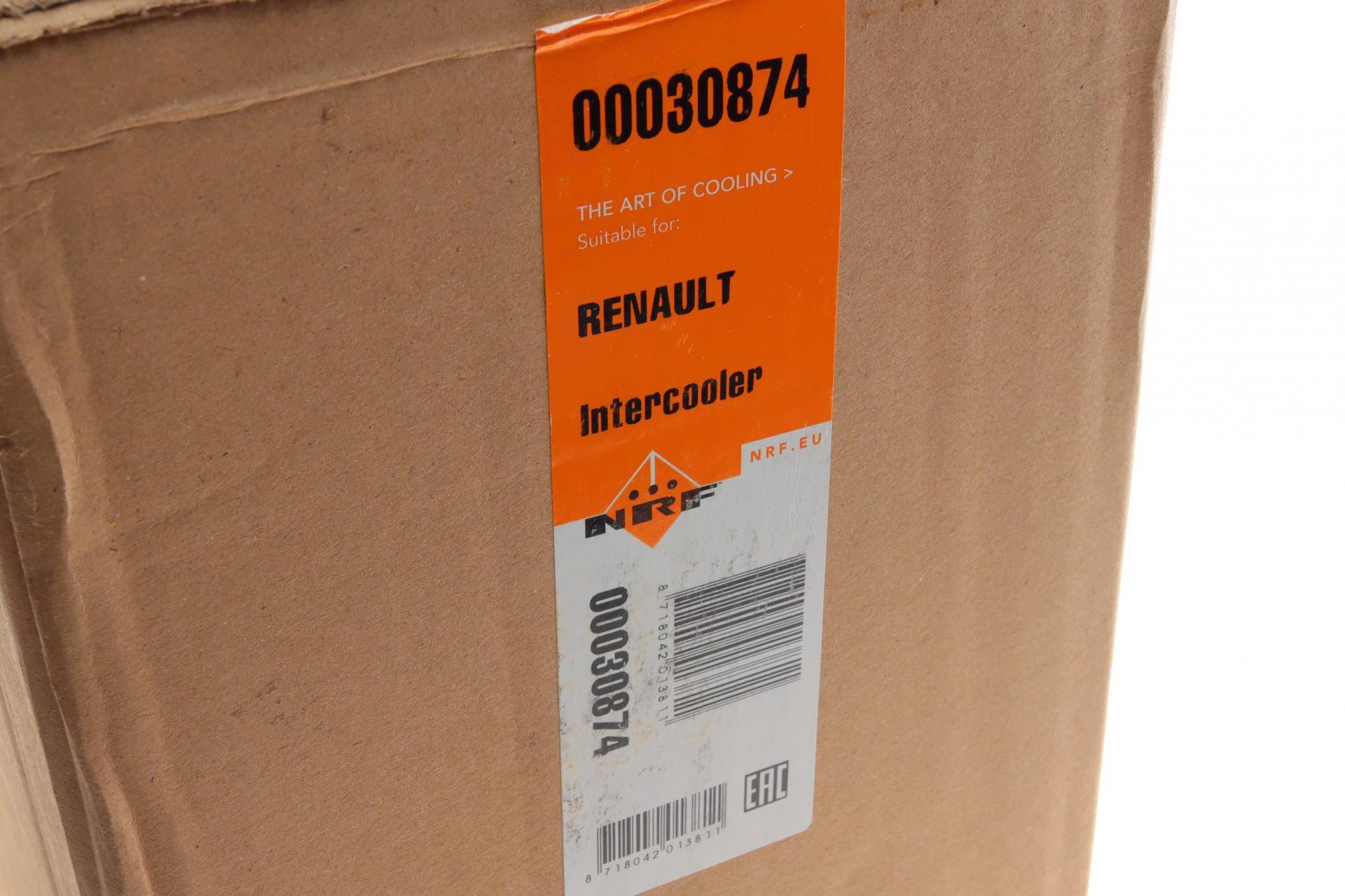 Радіатор інтеркулера Opel Vivaro/Renault Trafic 1.9/2.5D 01-