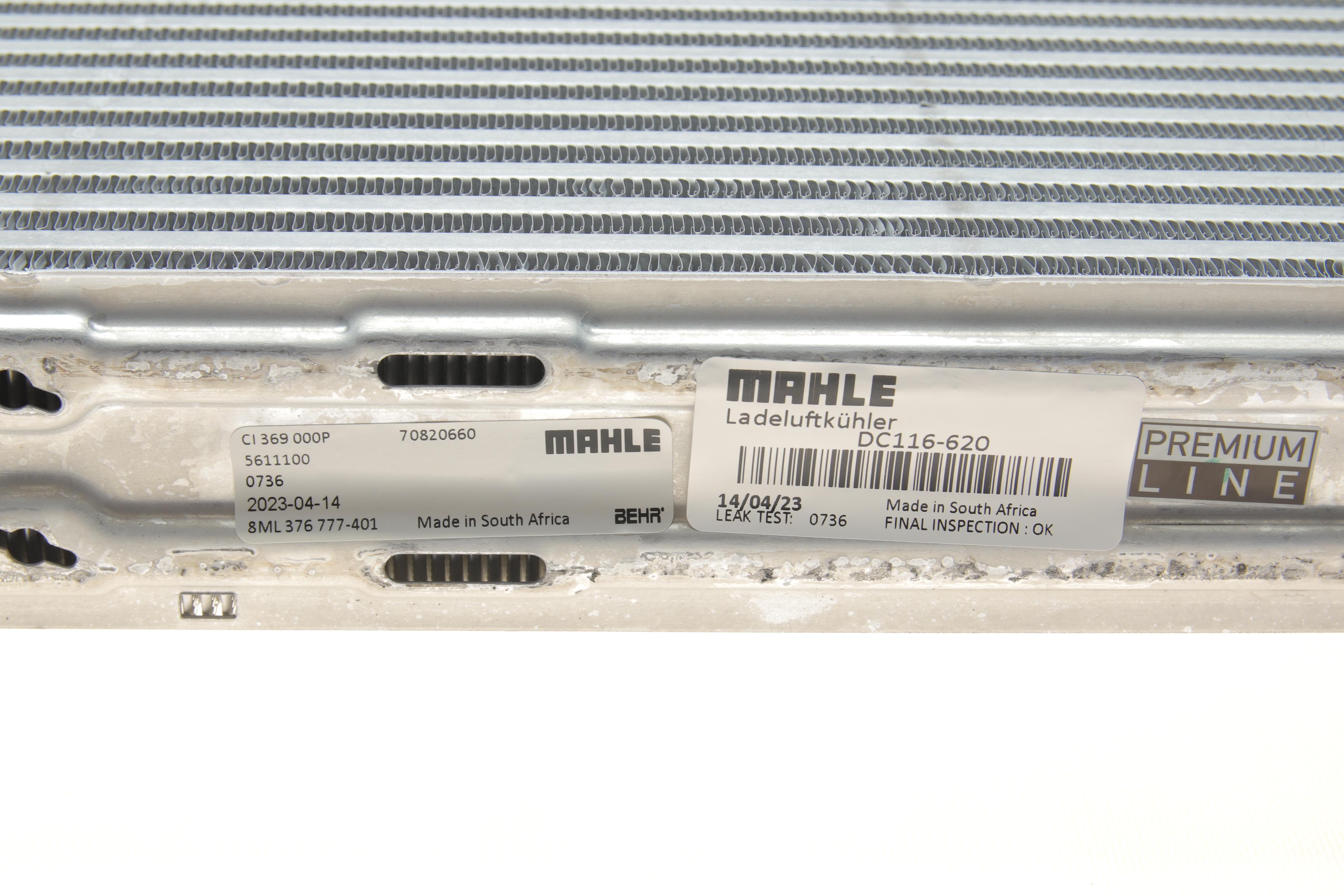 Радіатор інтеркулера MB Sprinter 2.2-3.0 CDI/VW Crafter 2.5TDI 06-