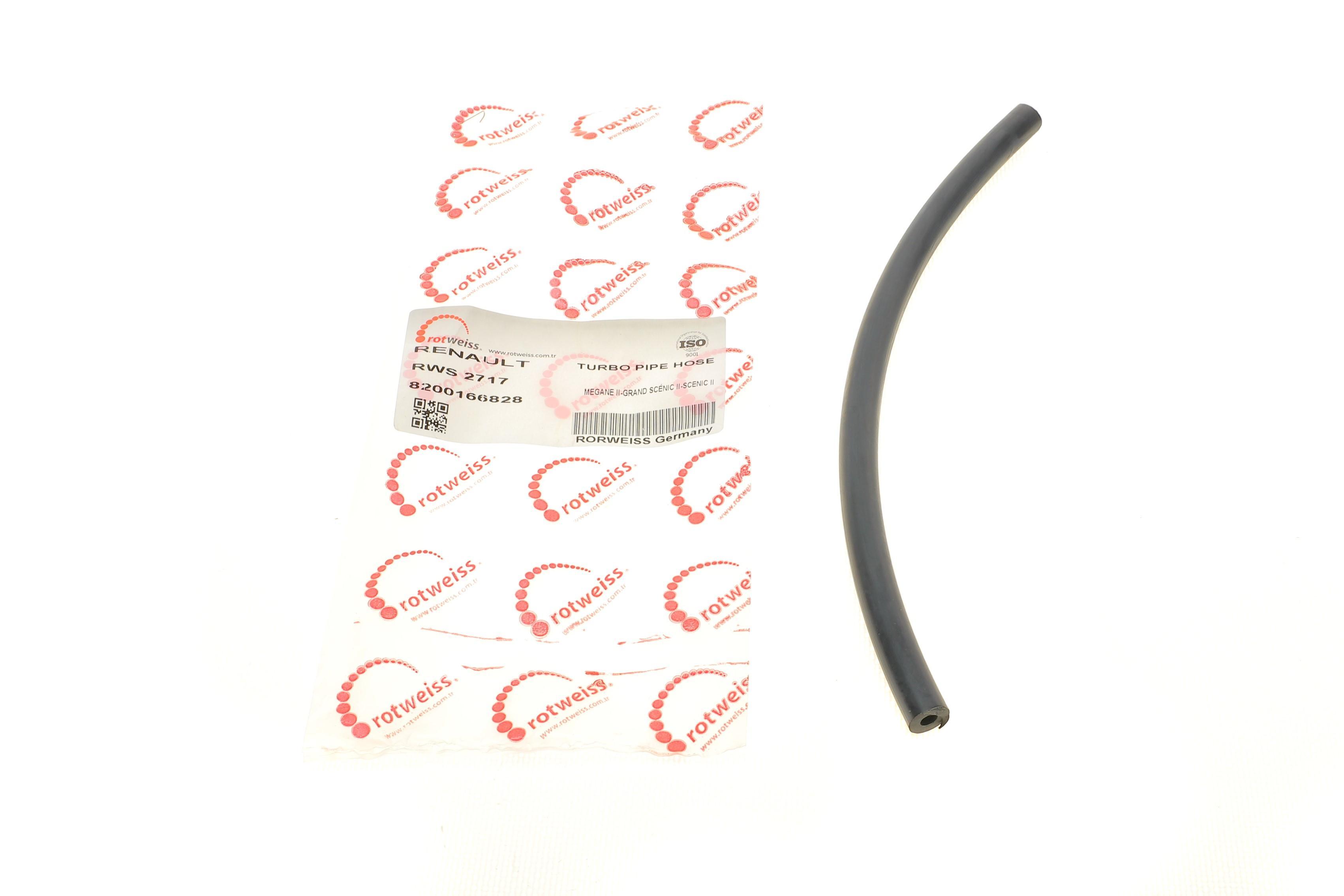 Патрубок інтеркулера Renault Megane/Scenic 1.5dCi 02-08 (5x11x26 мм)