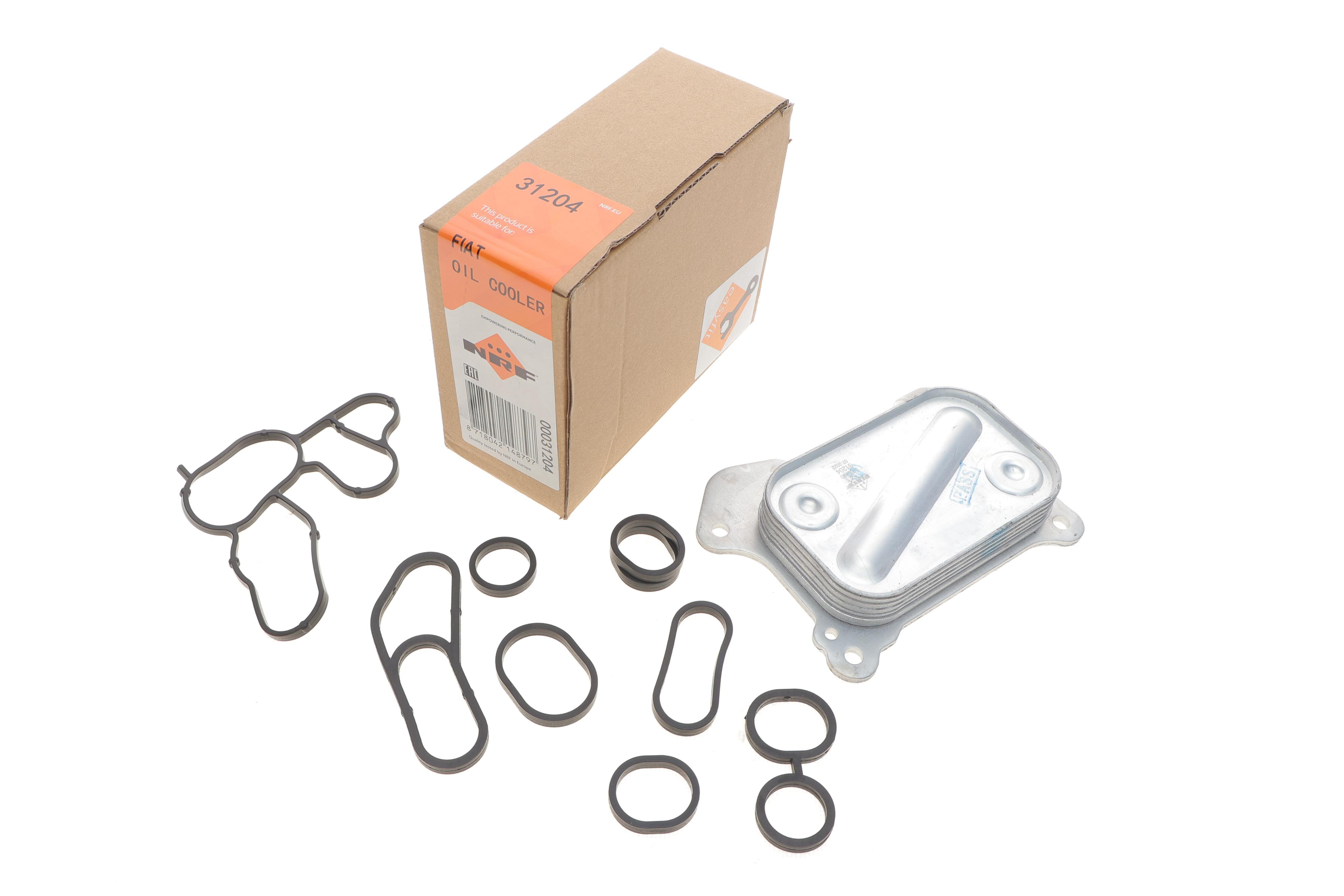 Радіатор масляний Fiat Doblo 1.3JTD 04- (теплообмінник)