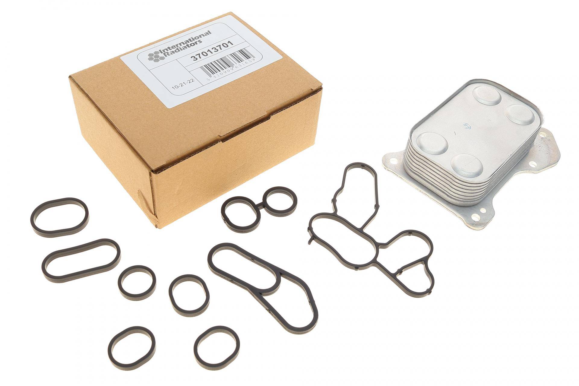 Радіатор масляний Fiat Doblo 1.3D/1.4 10- (теплообмінник) з к-ктом прокладок