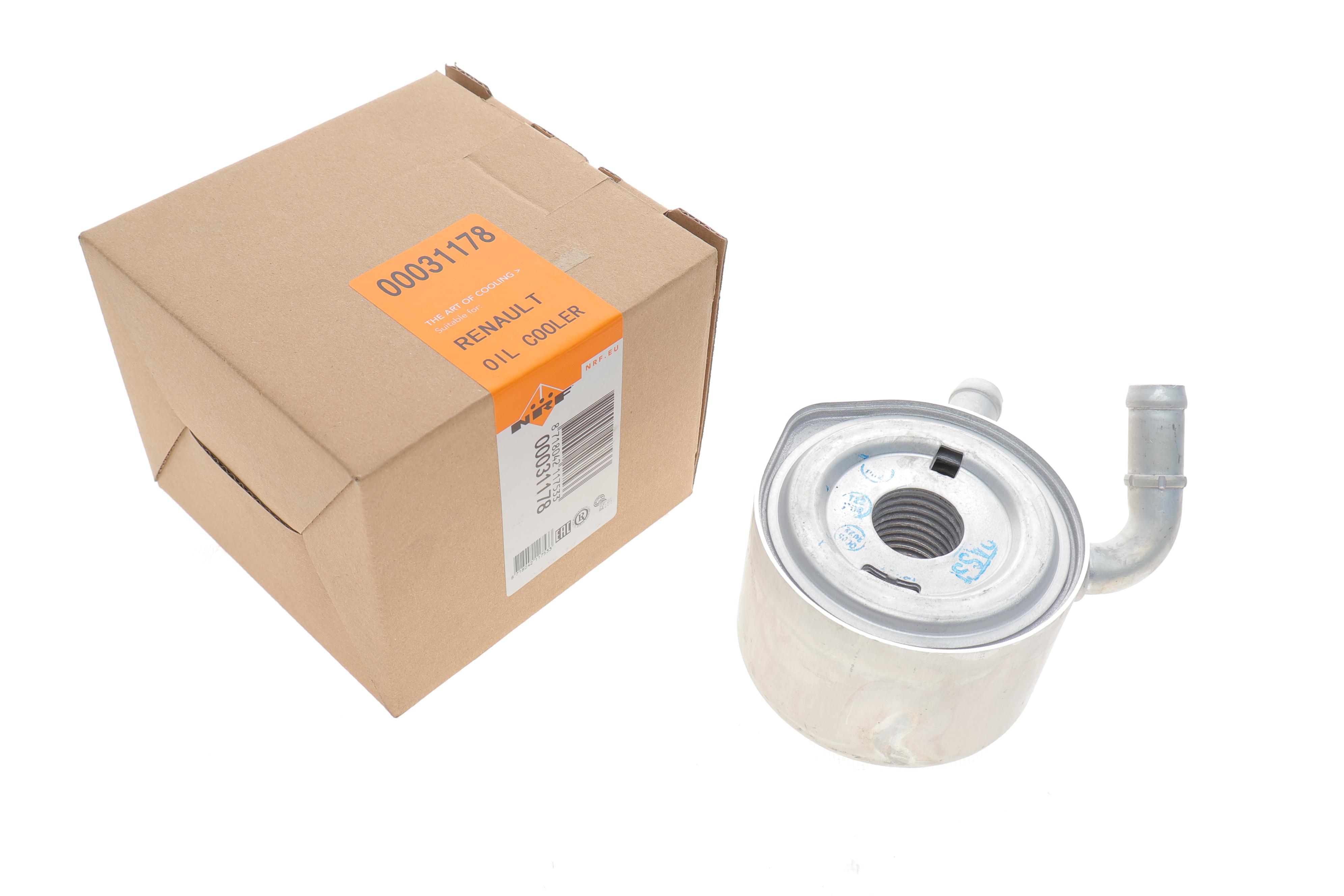 Радіатор масляний Renault Kangoo/Megane II/Scenic II 1.5dCi 01- (теплообмінник)