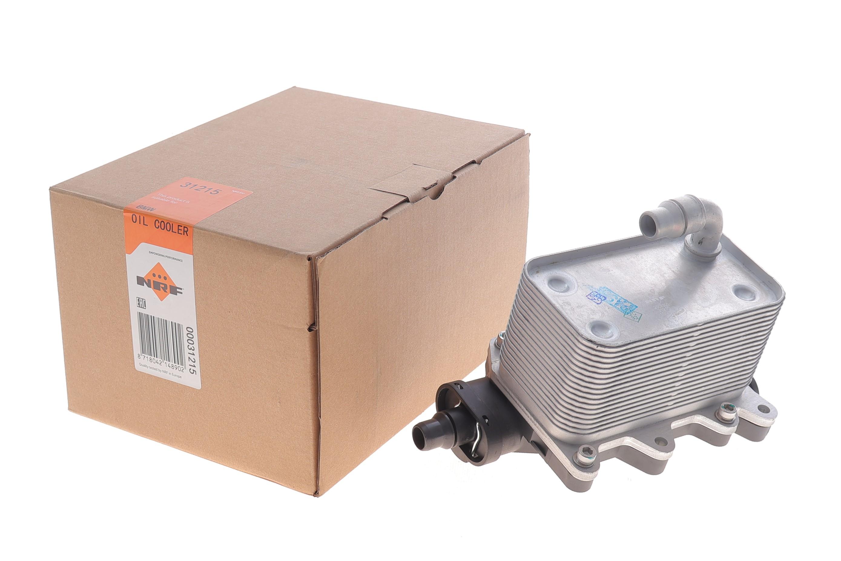 Радіатор масляний BMW 5/6/7/X3 2.0-4.4 D 02-10 (теплообмінник)